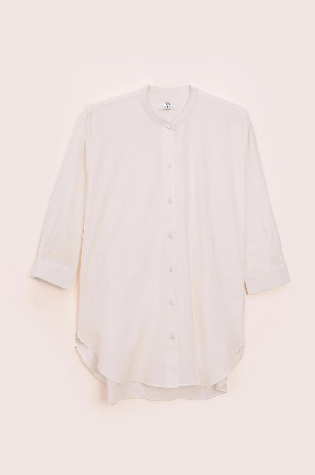 BAND COLLAR LONG SHIRT - Image 5