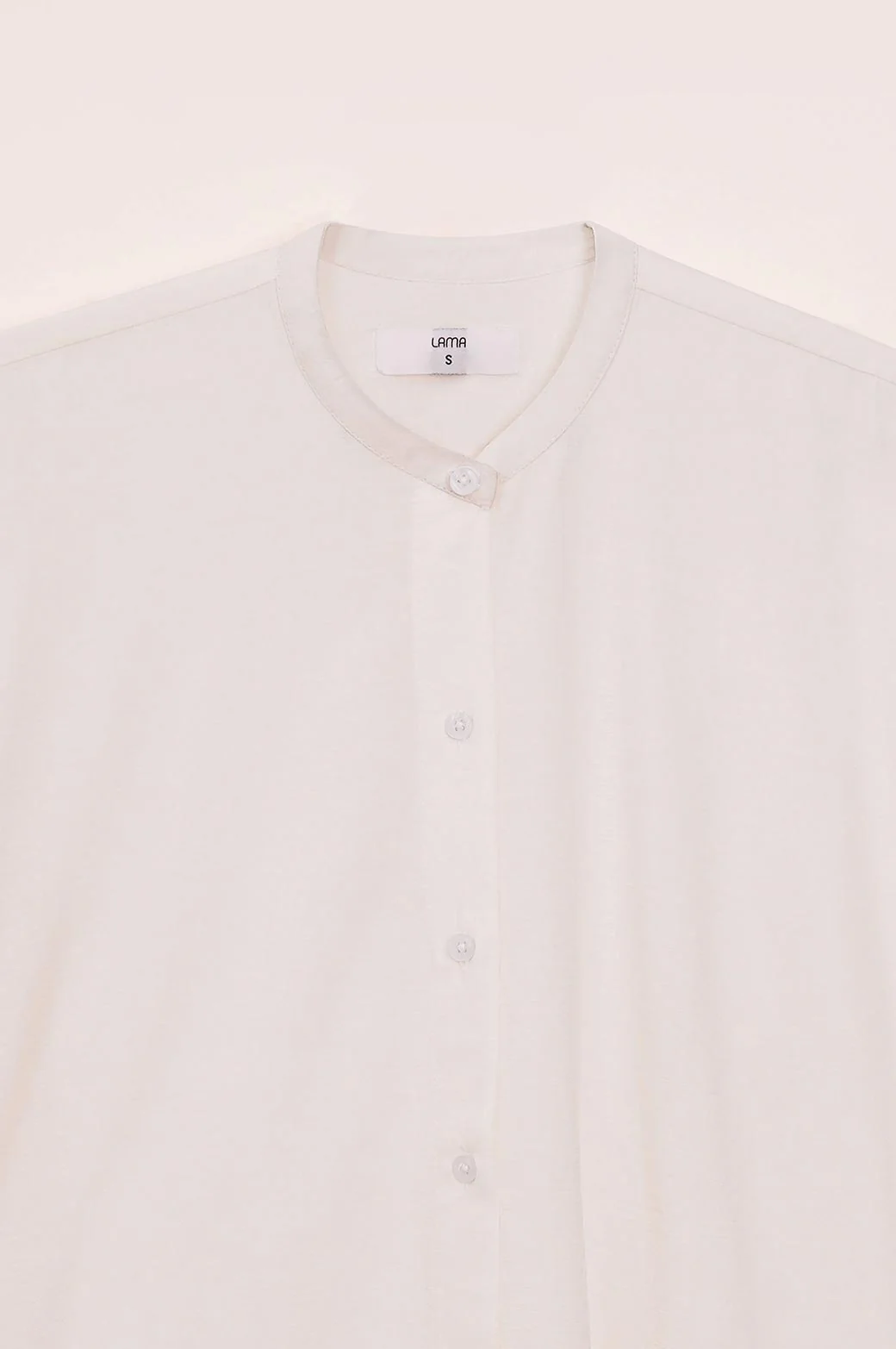 BAND COLLAR LONG SHIRT - Image 6