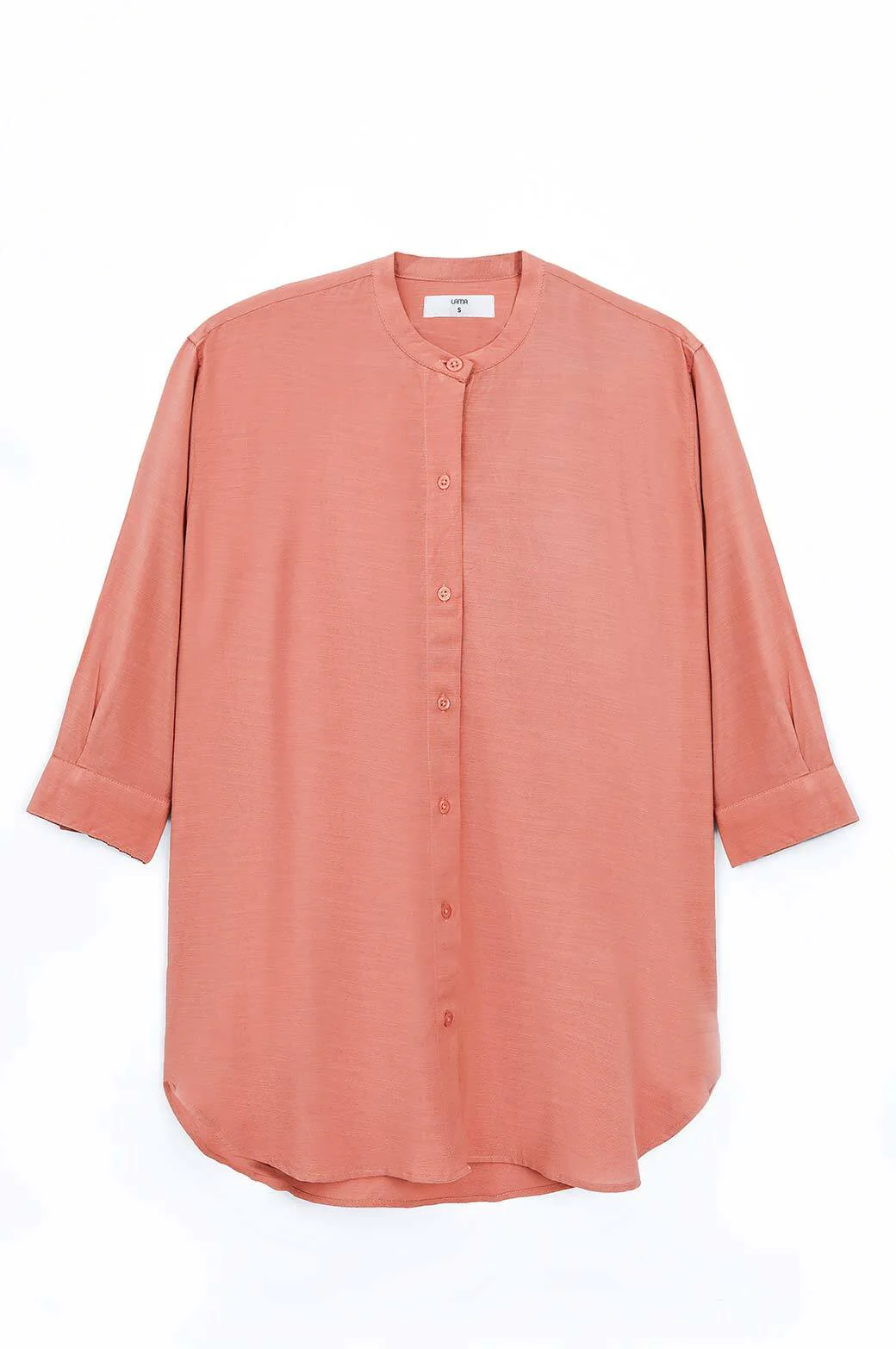 BAND COLLAR LONG SHIRT - Image 5