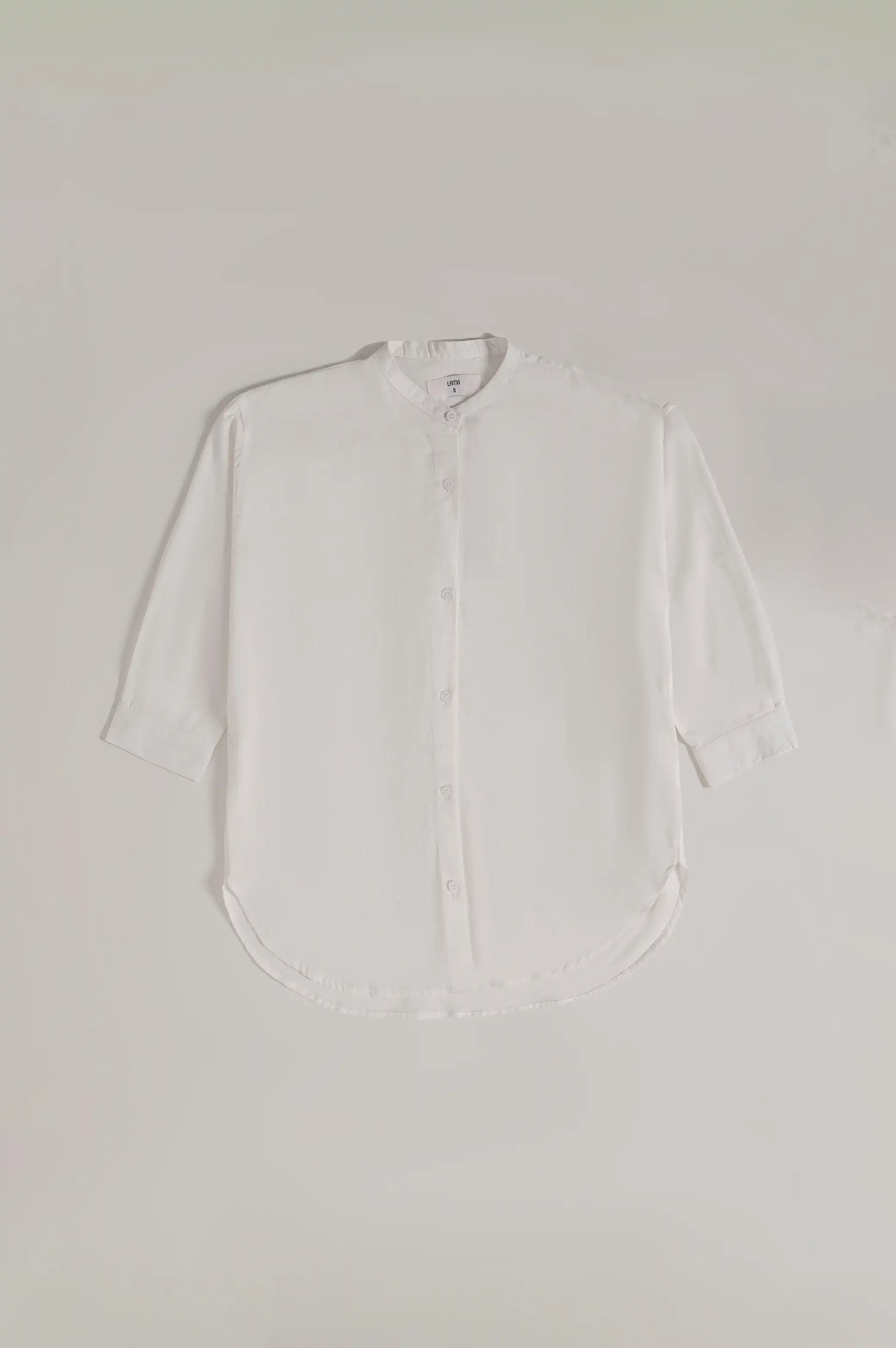 BAND COLLAR LONG SHIRT - Image 4