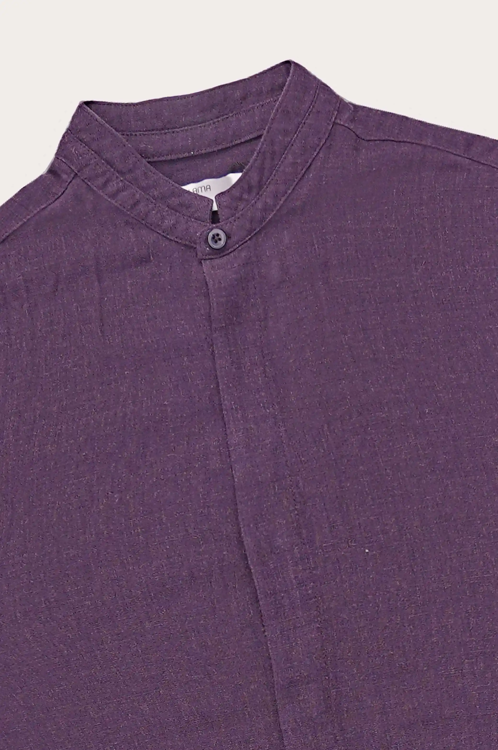 BAND COLLAR SHIRT - Image 6