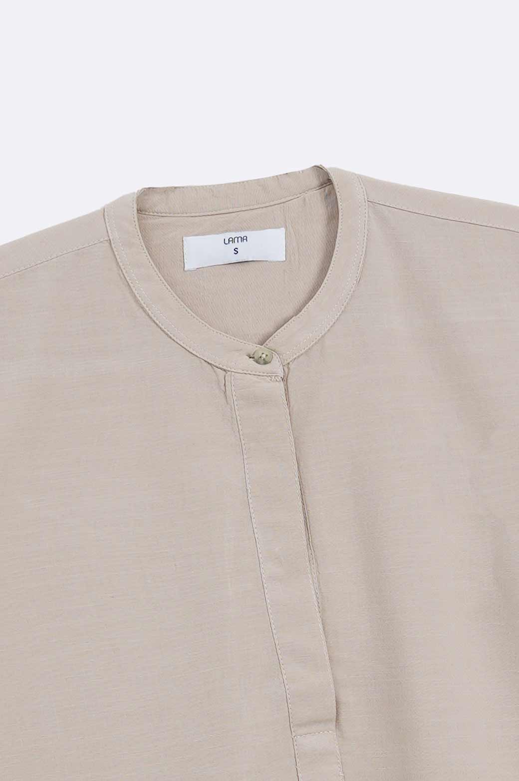 BAND COLLAR SHIRT - Image 6