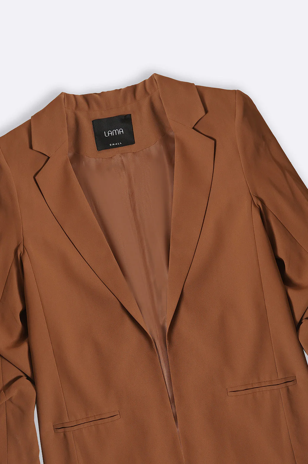BASIC BLAZER WITH RUCHED SLEEVE - Image 9