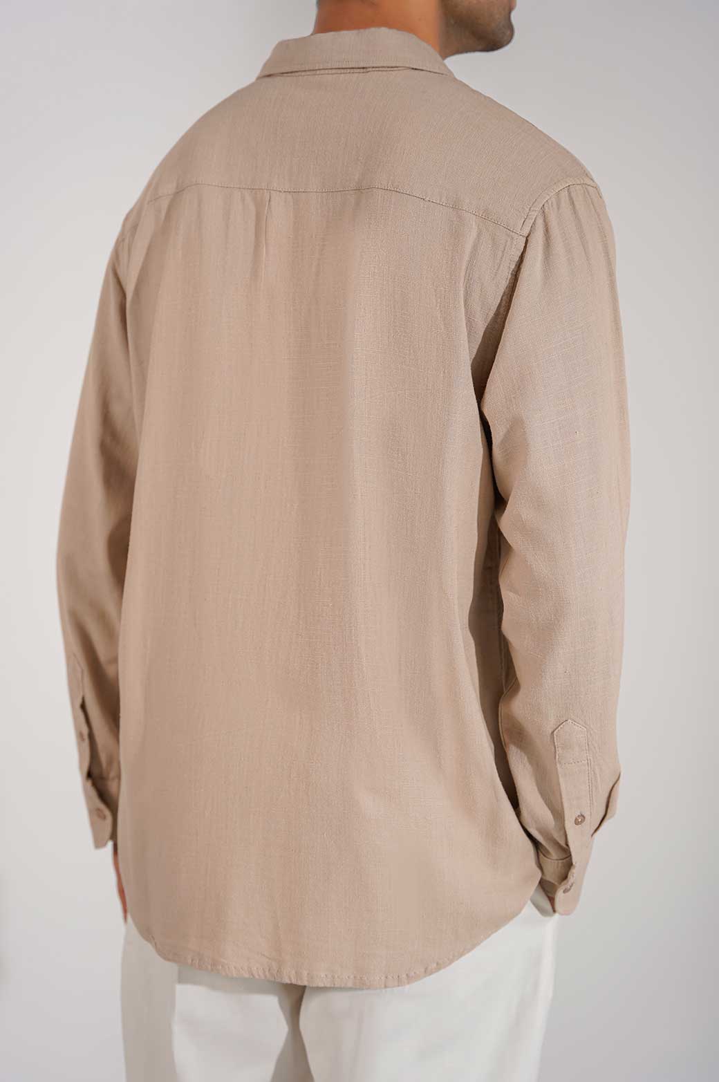 BASIC BUTTON DOWN SHIRT - Image 3