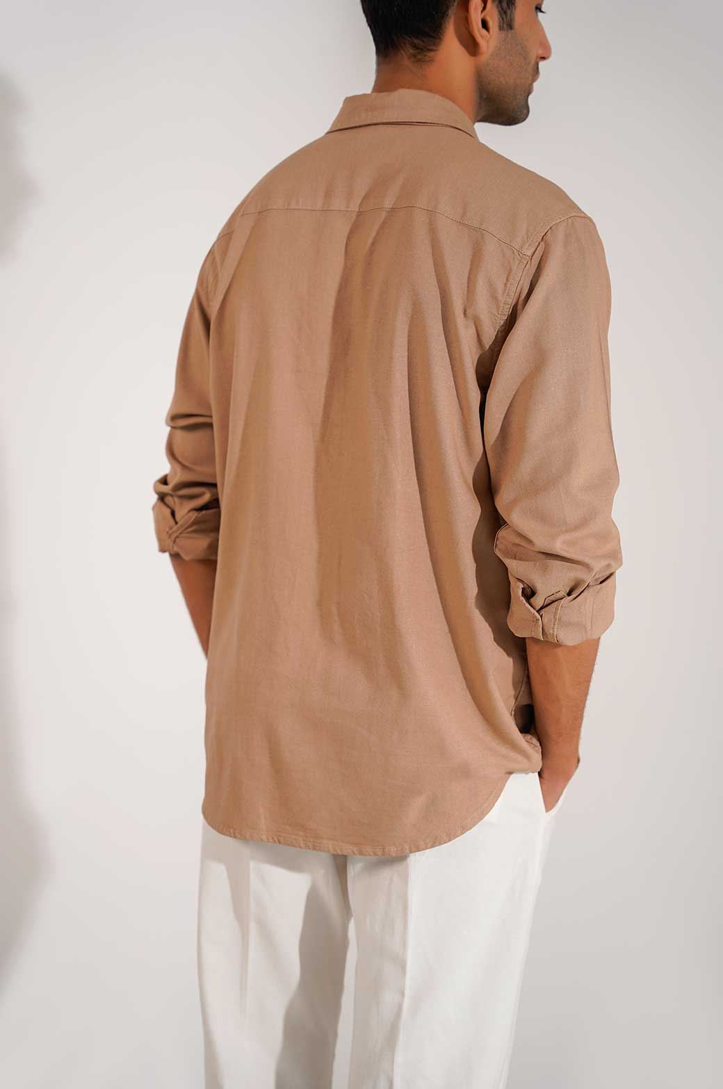 BASIC BUTTON DOWN SHIRT - Image 3
