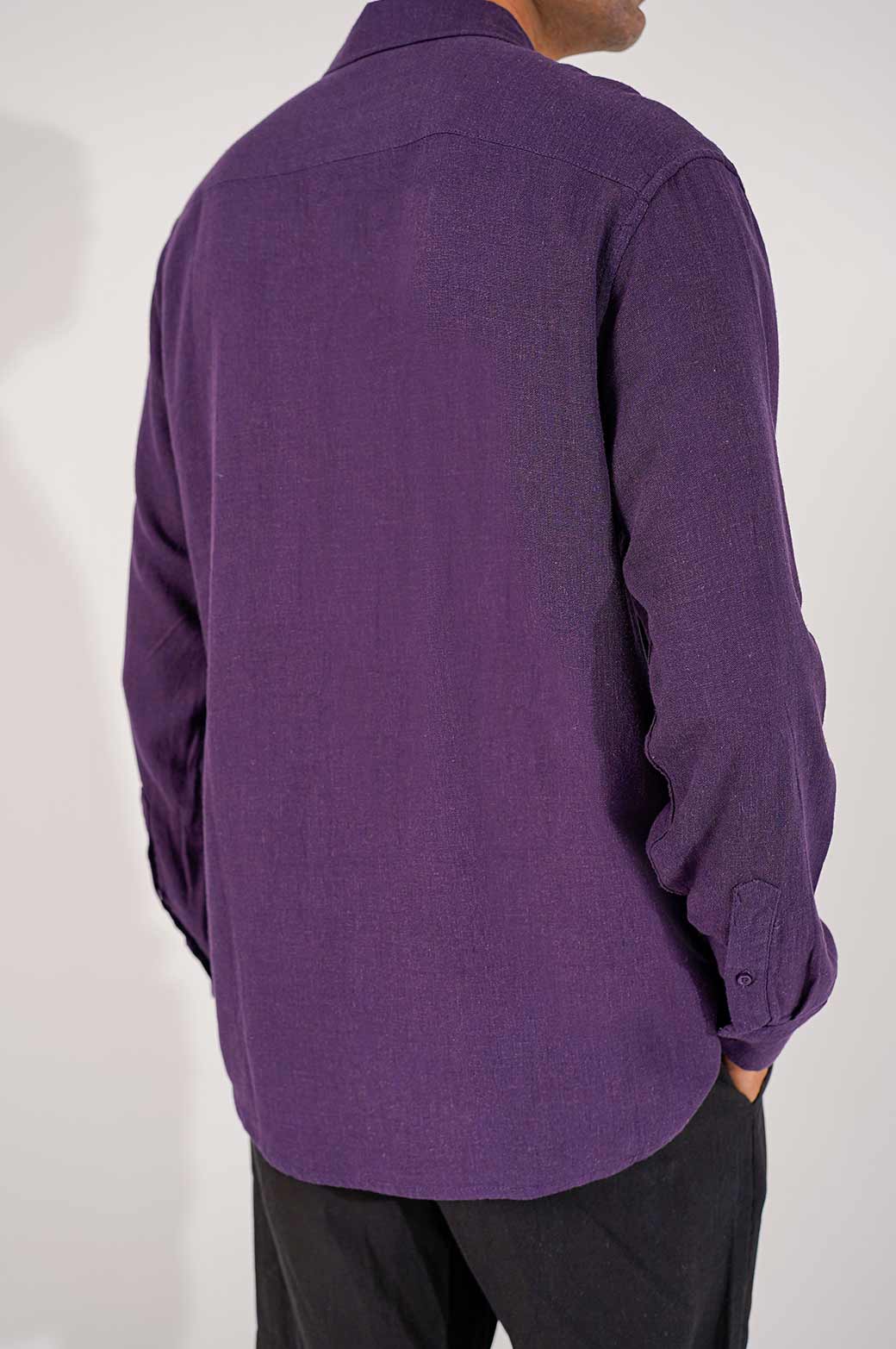 BASIC BUTTON DOWN SHIRT - Image 4