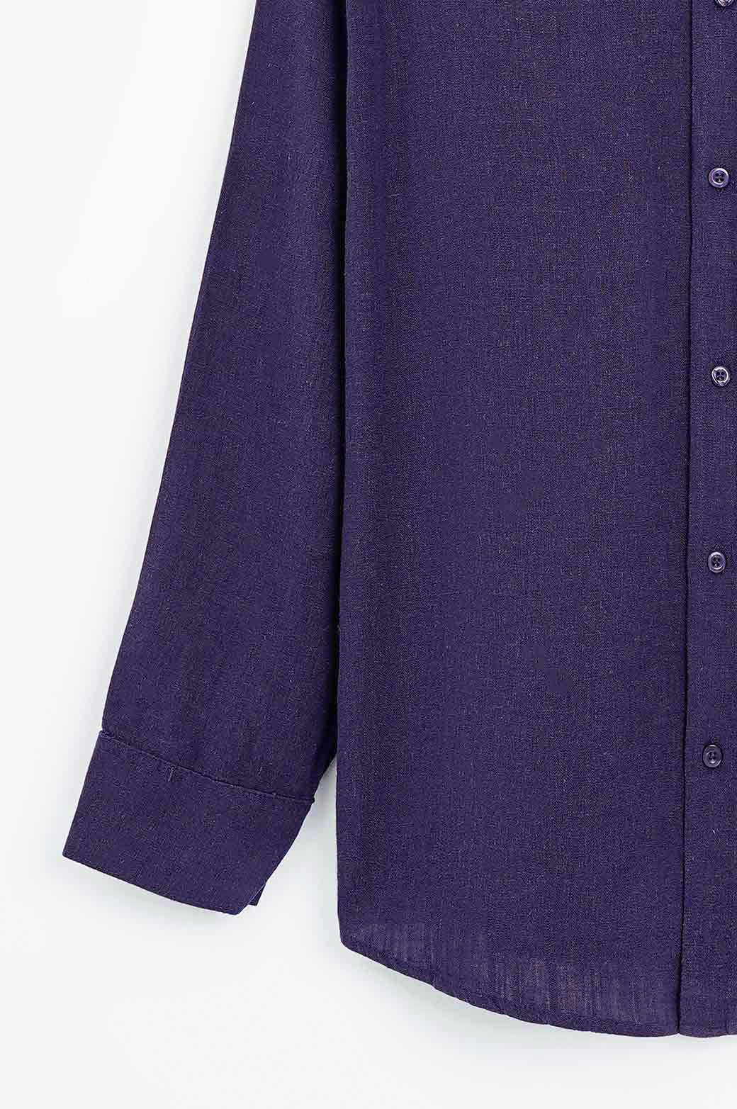 BASIC BUTTON DOWN SHIRT - Image 6