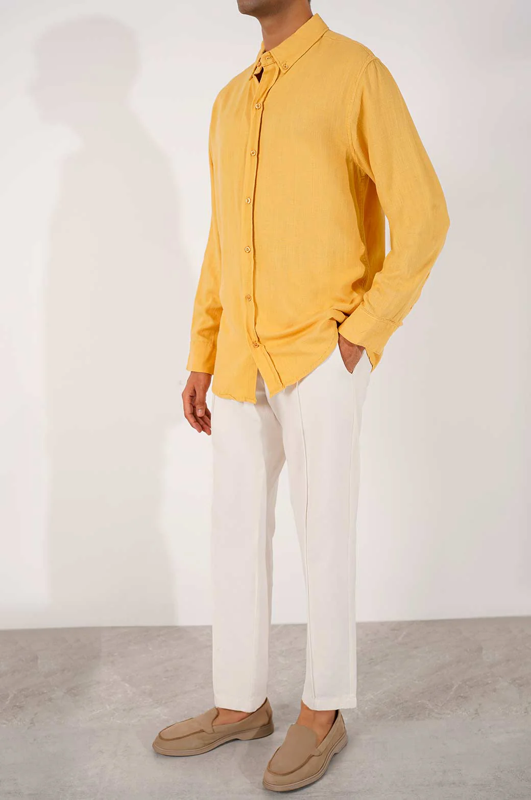 BASIC BUTTON DOWN SHIRT - Image 2