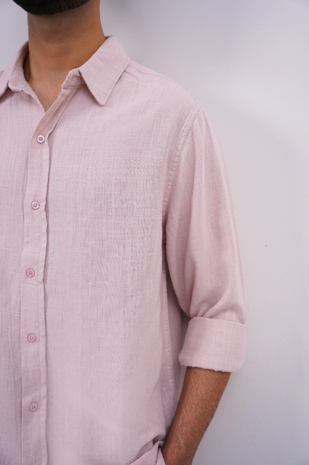BASIC BUTTON DOWN SHIRT - Image 5