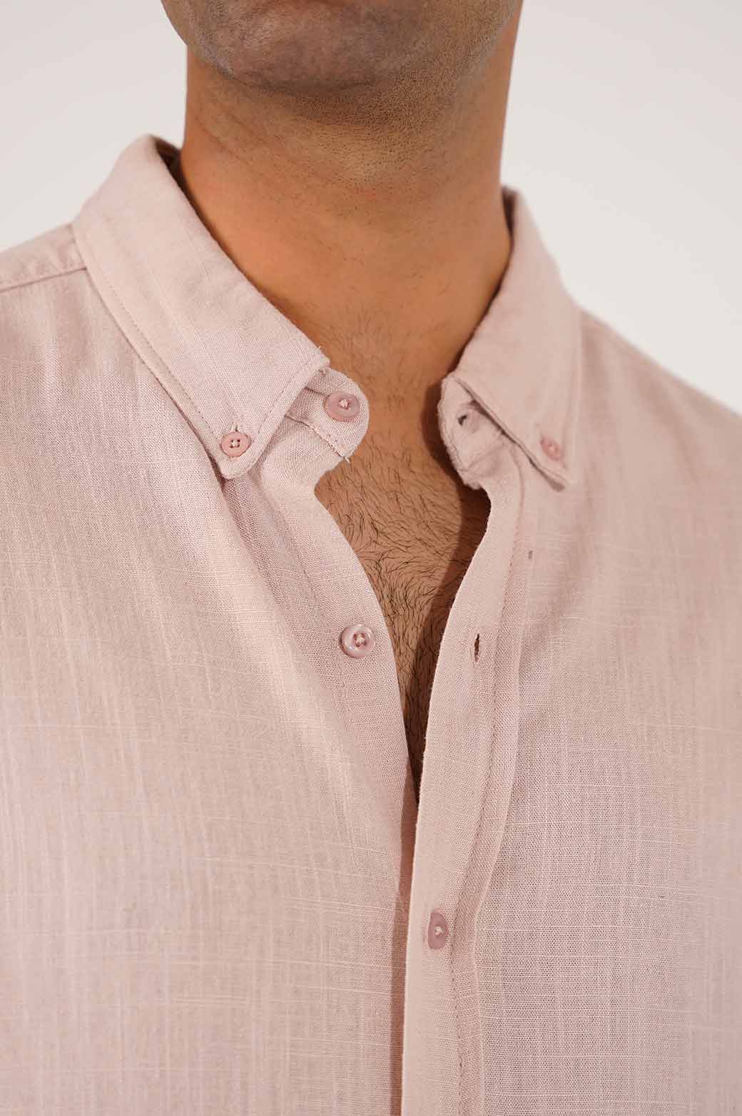 BASIC BUTTON DOWN SHIRT - Image 4