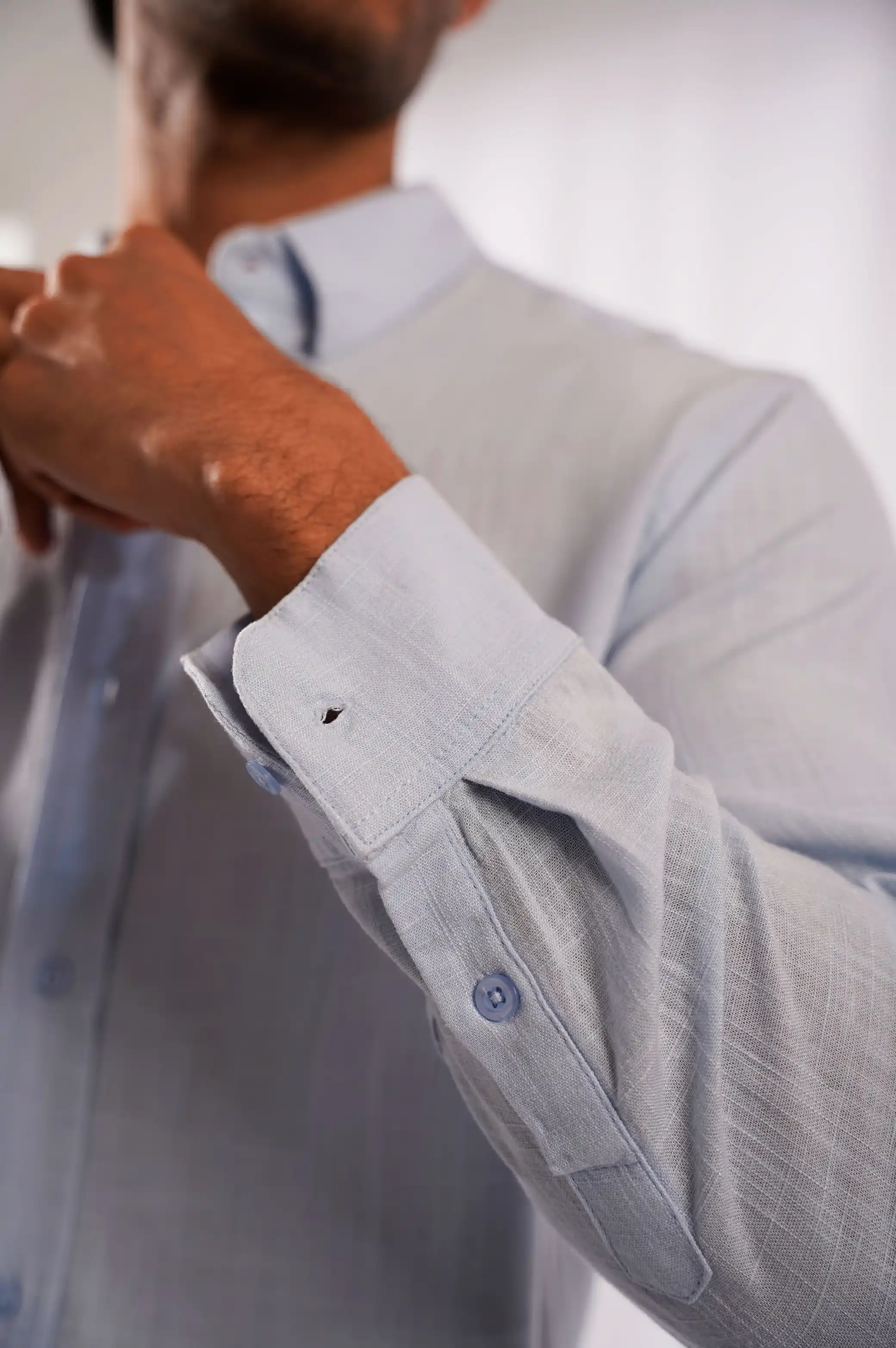 BASIC BUTTON DOWN SHIRT - Image 2