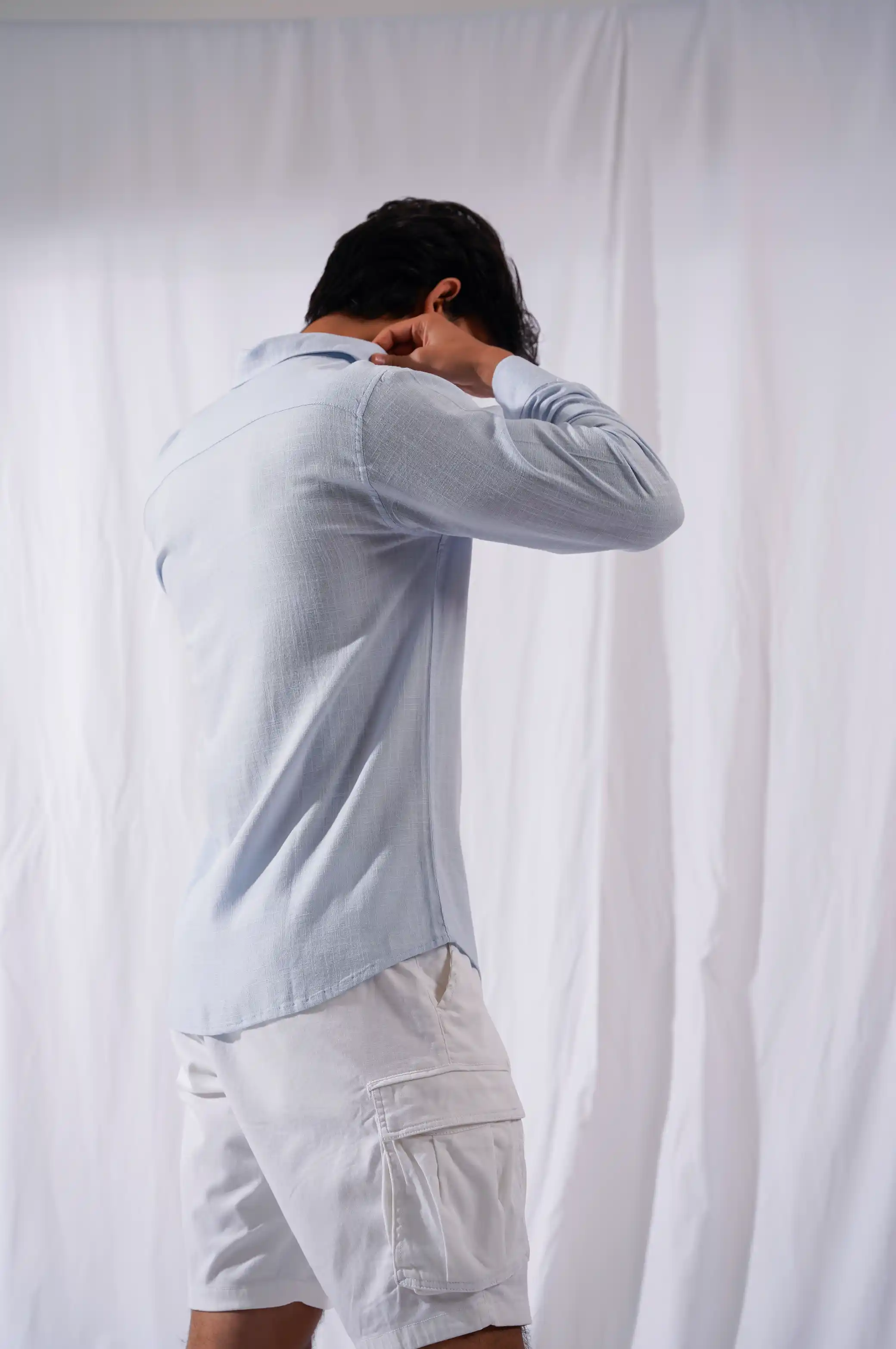 BASIC BUTTON DOWN SHIRT - Image 4