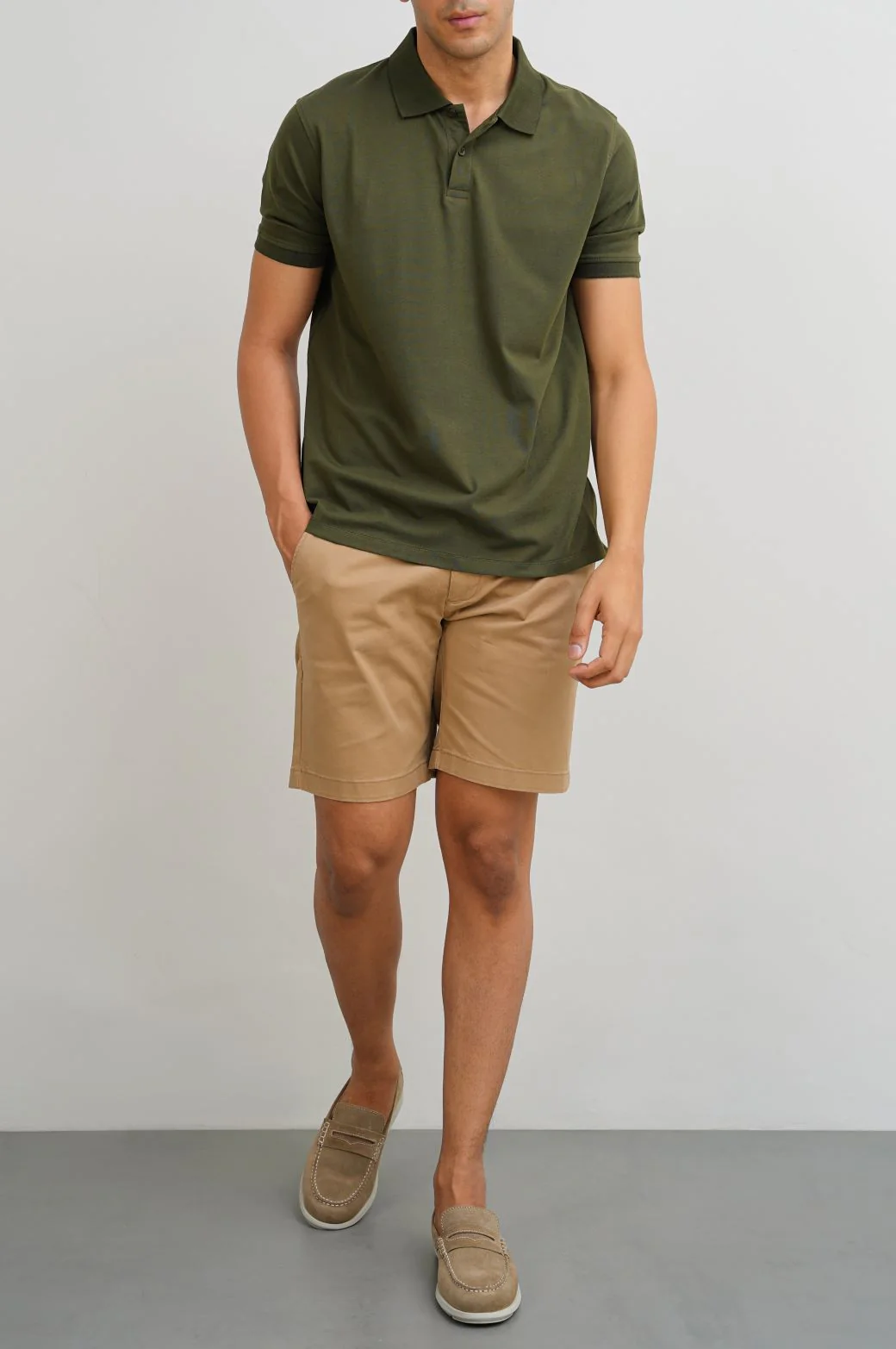 BASIC CHINO SHORTS - Image 4