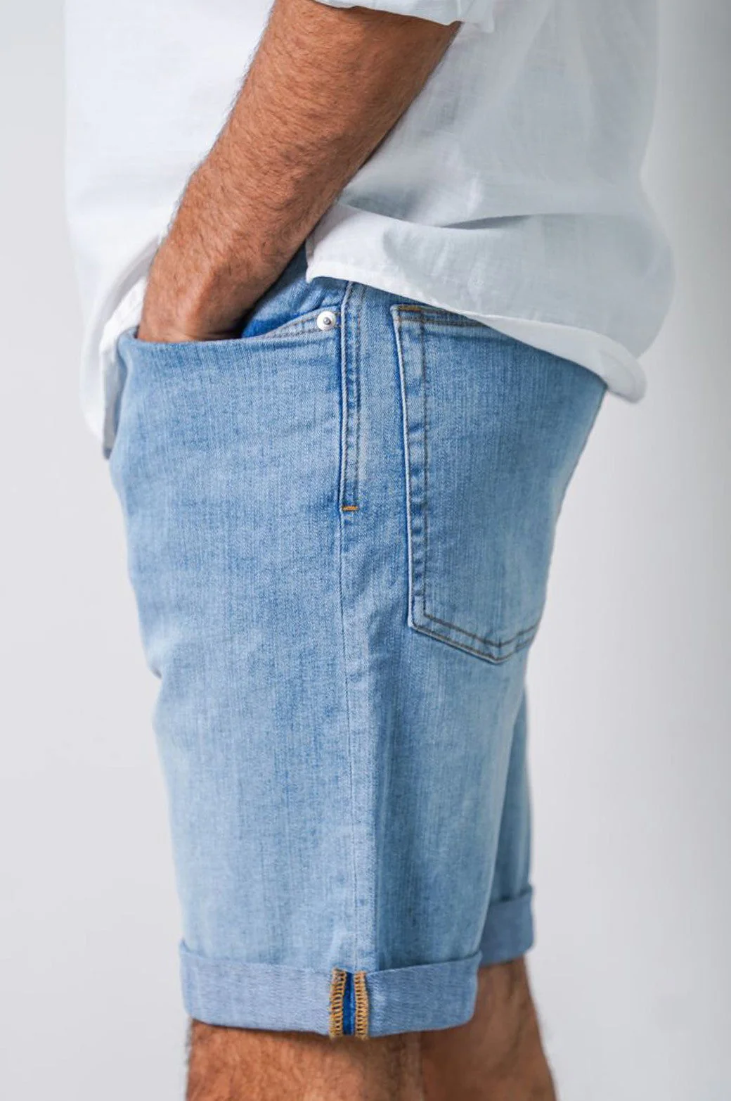 BASIC DENIM SHORTS - Image 5