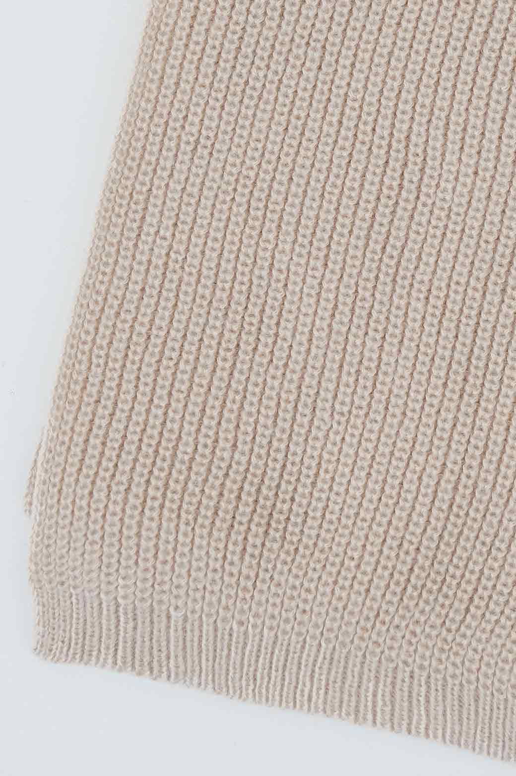 BASIC KNIT SCARF - Image 3