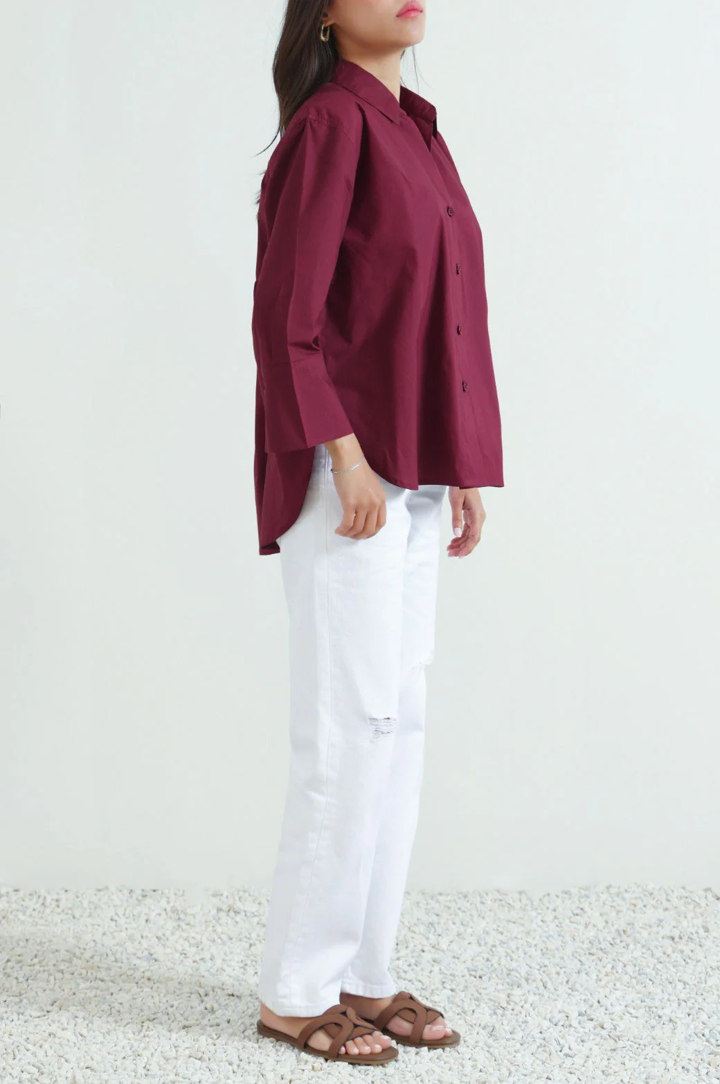 BASIC POPLIN SHIRT - Image 5