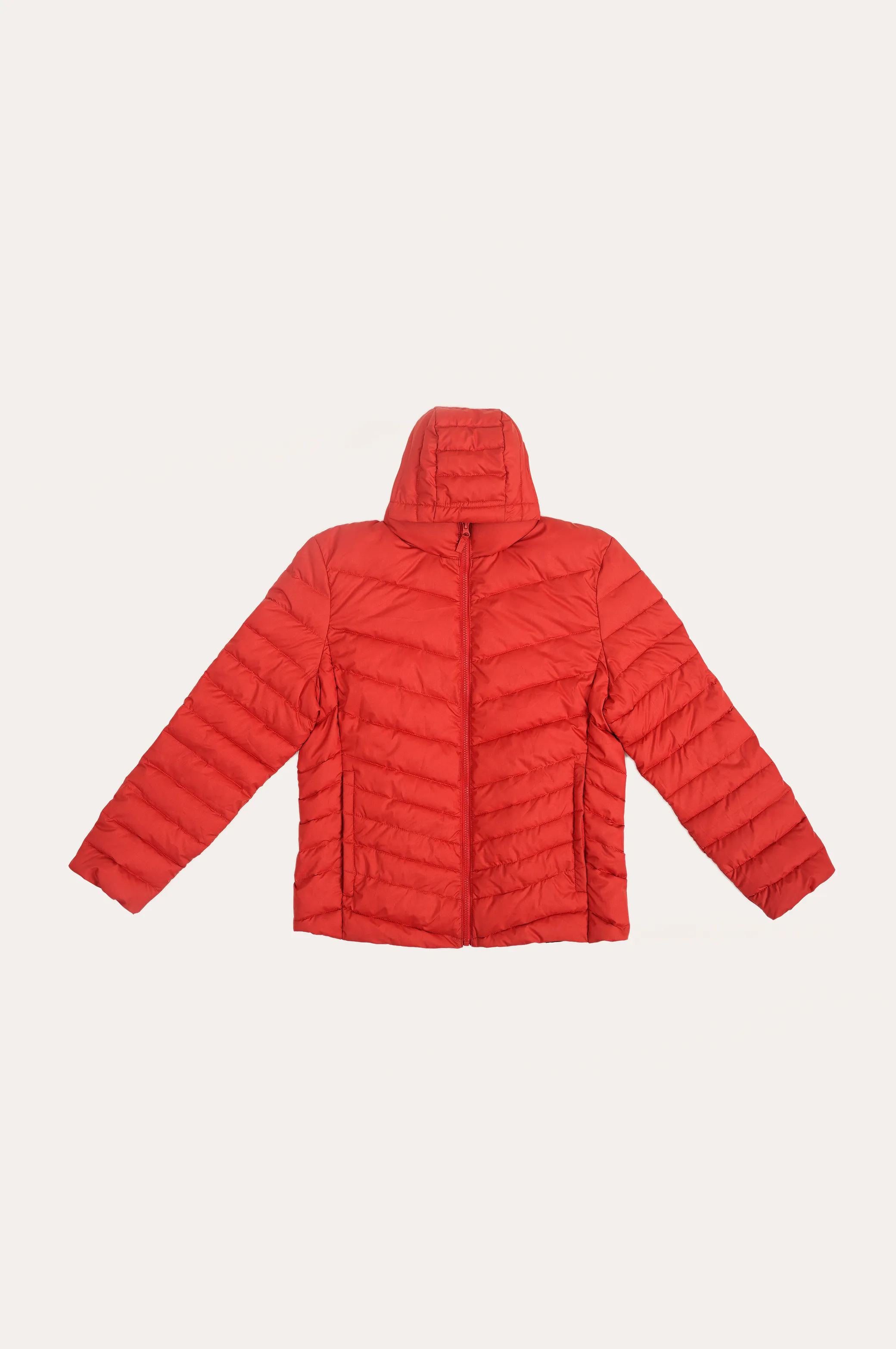 BASIC PUFFER HOODED JACKET - Image 6