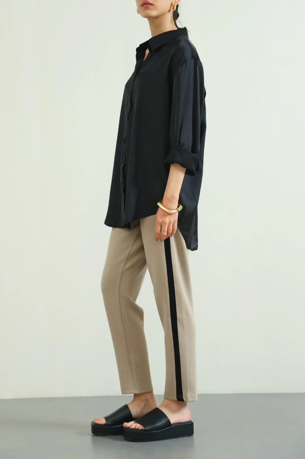 BASIC SILK SHIRT - Image 2