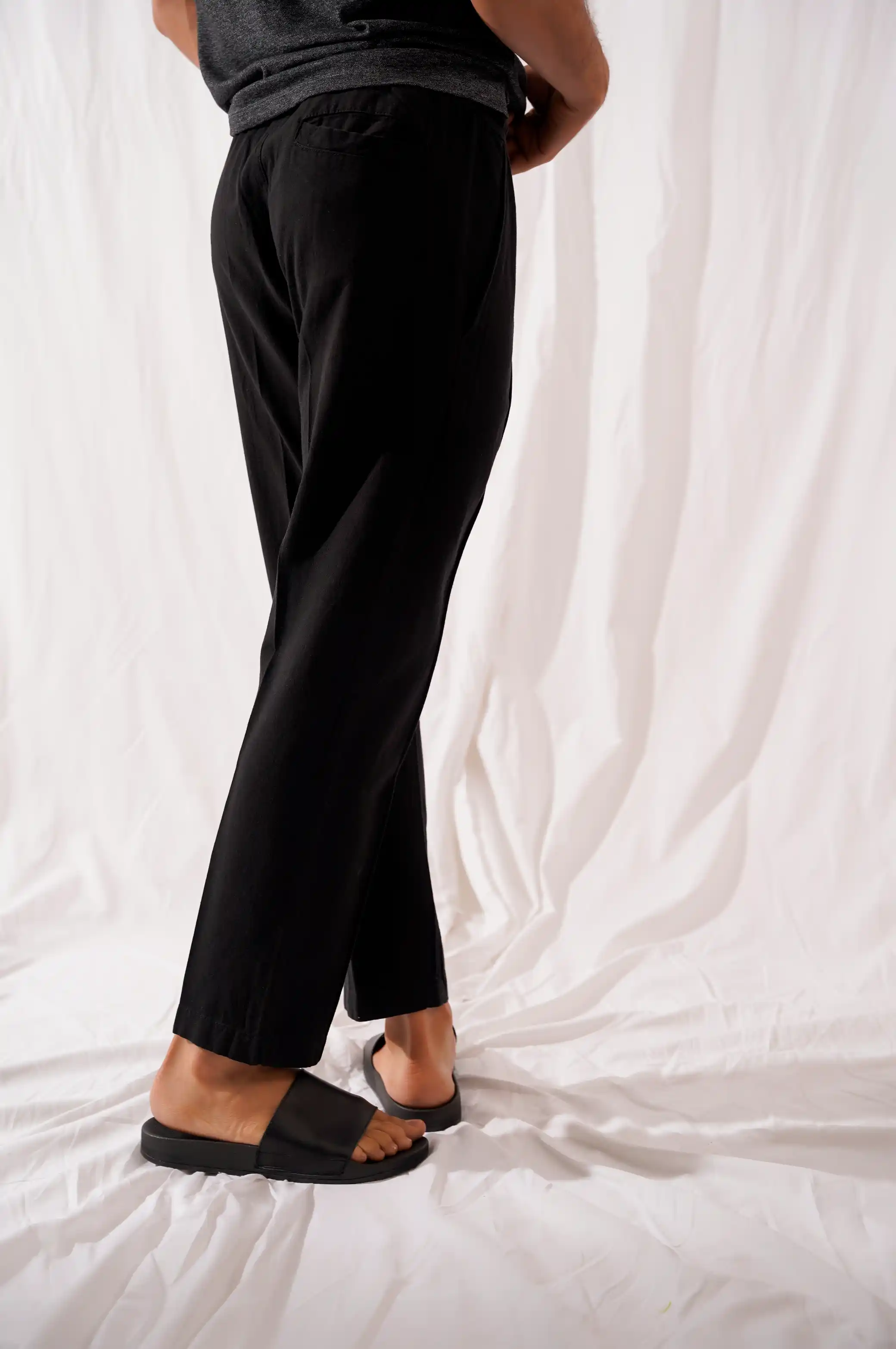 BASIC TAPERED PANTS - Image 3
