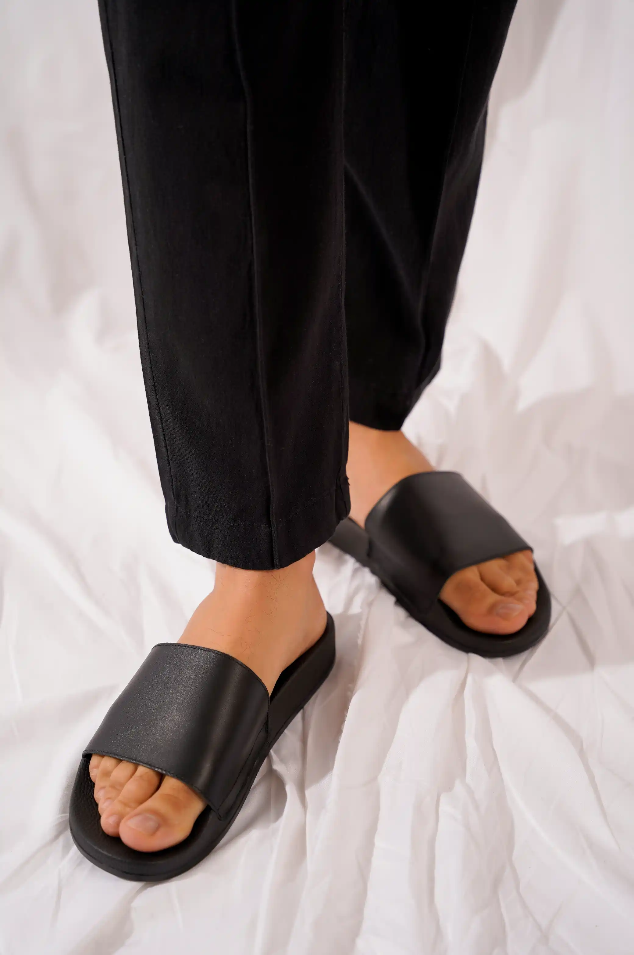 BASIC TAPERED PANTS - Image 5