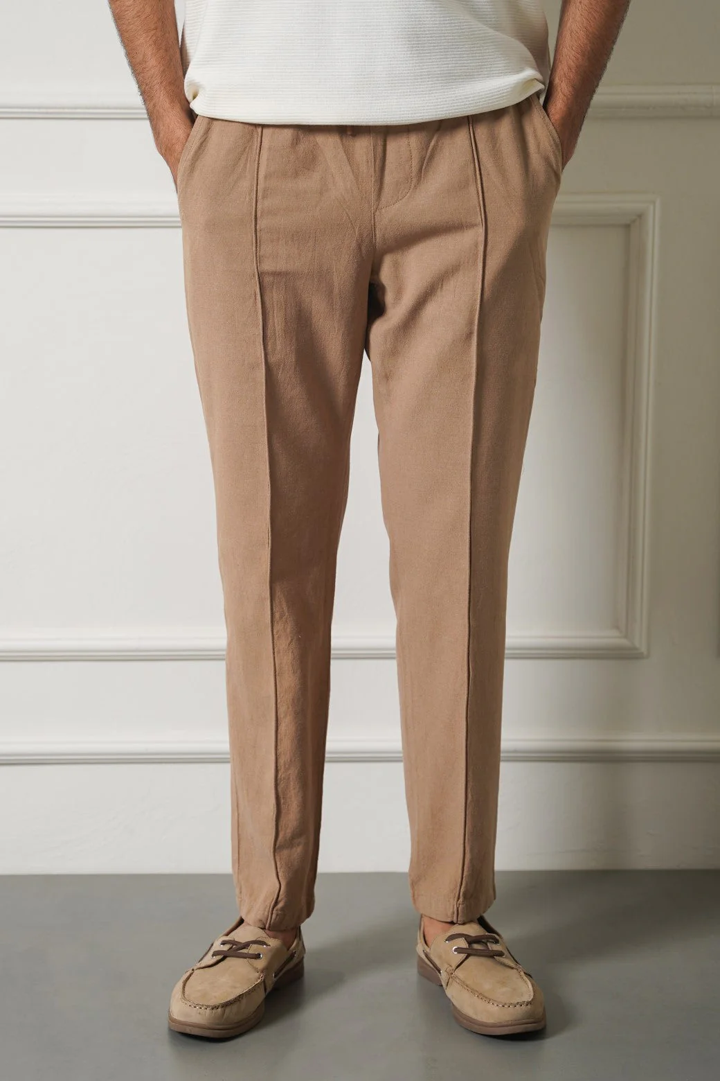 BASIC TAPERED PANTS - Image 2