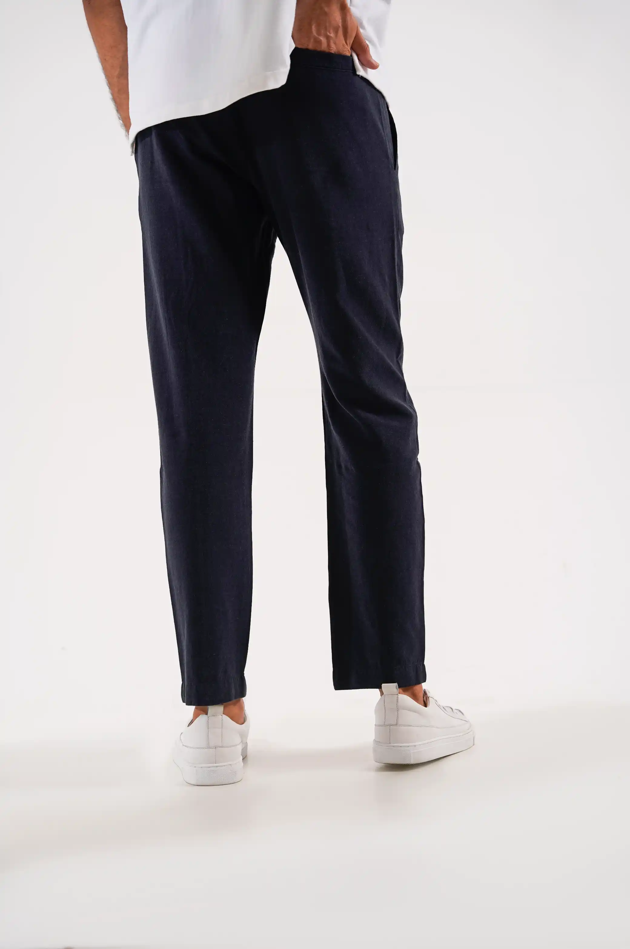BASIC TAPERED PANTS - Image 4