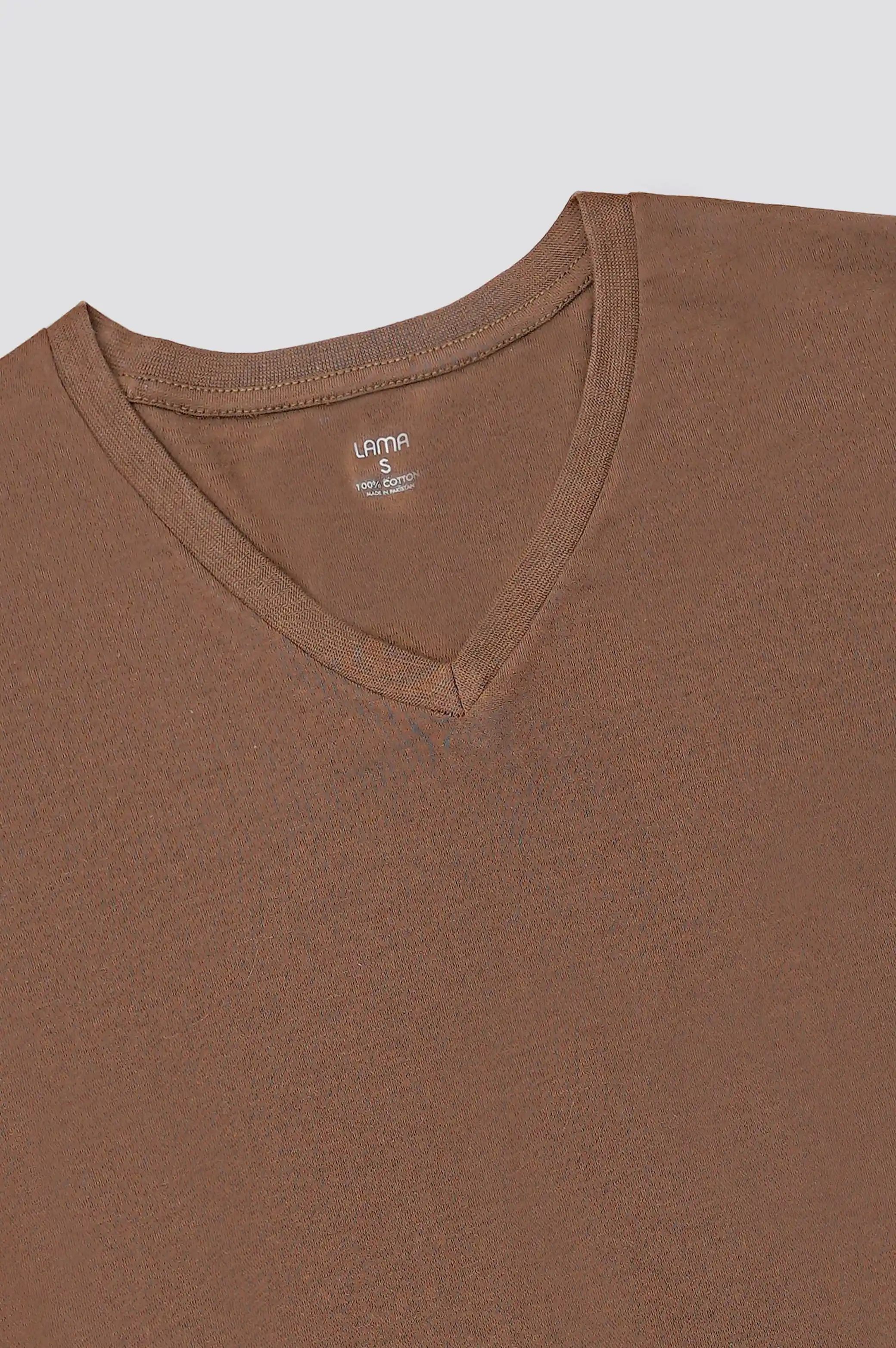 BASIC V NECK T-SHIRT - Image 4
