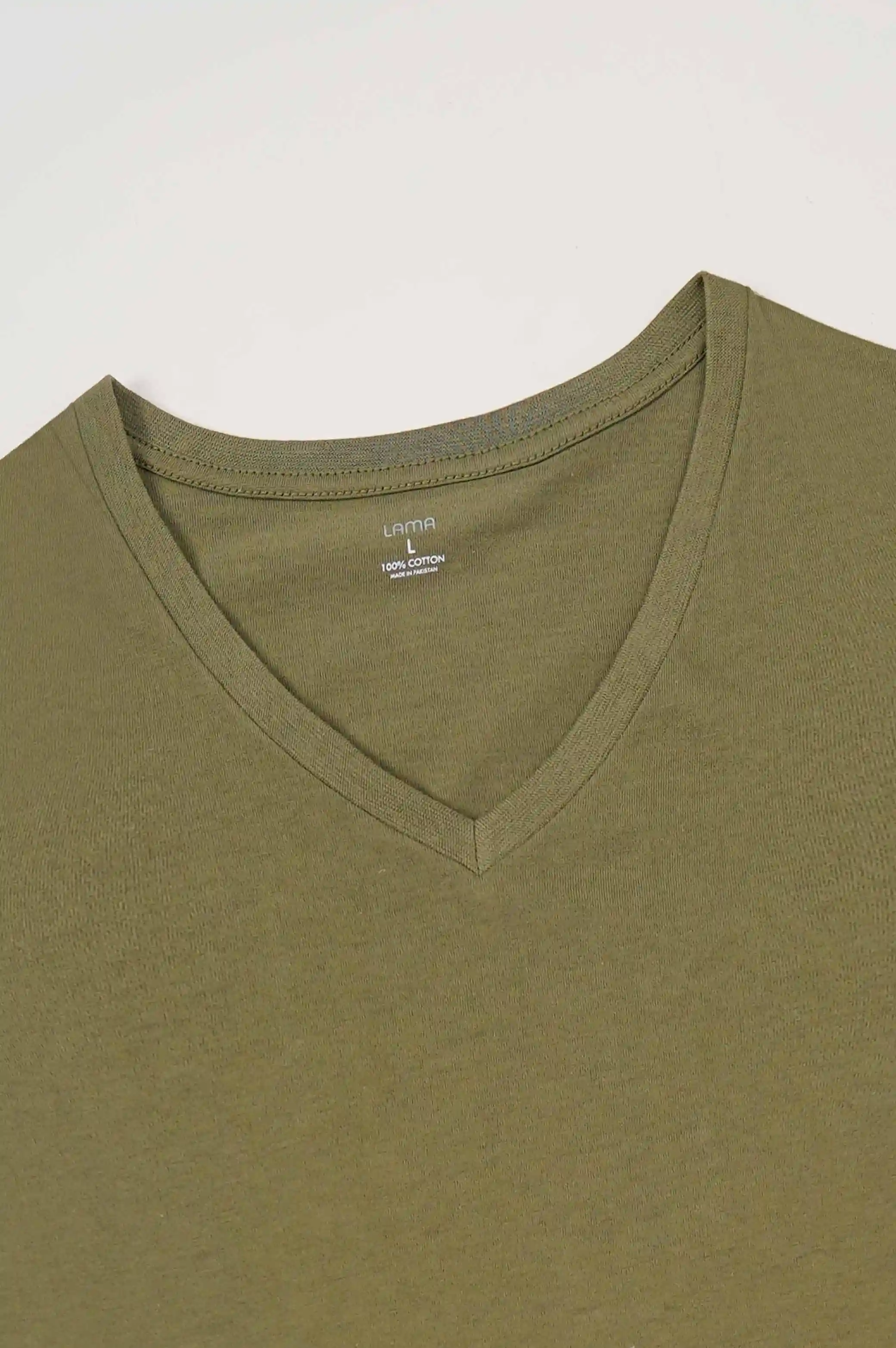 BASIC V NECK T-SHIRT - Image 4