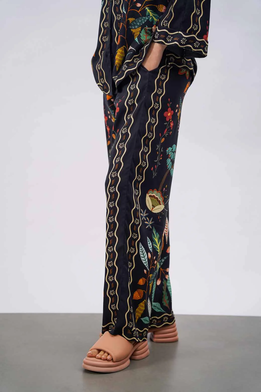 BLACK FOREST PRINTED CULOTTES - Image 2