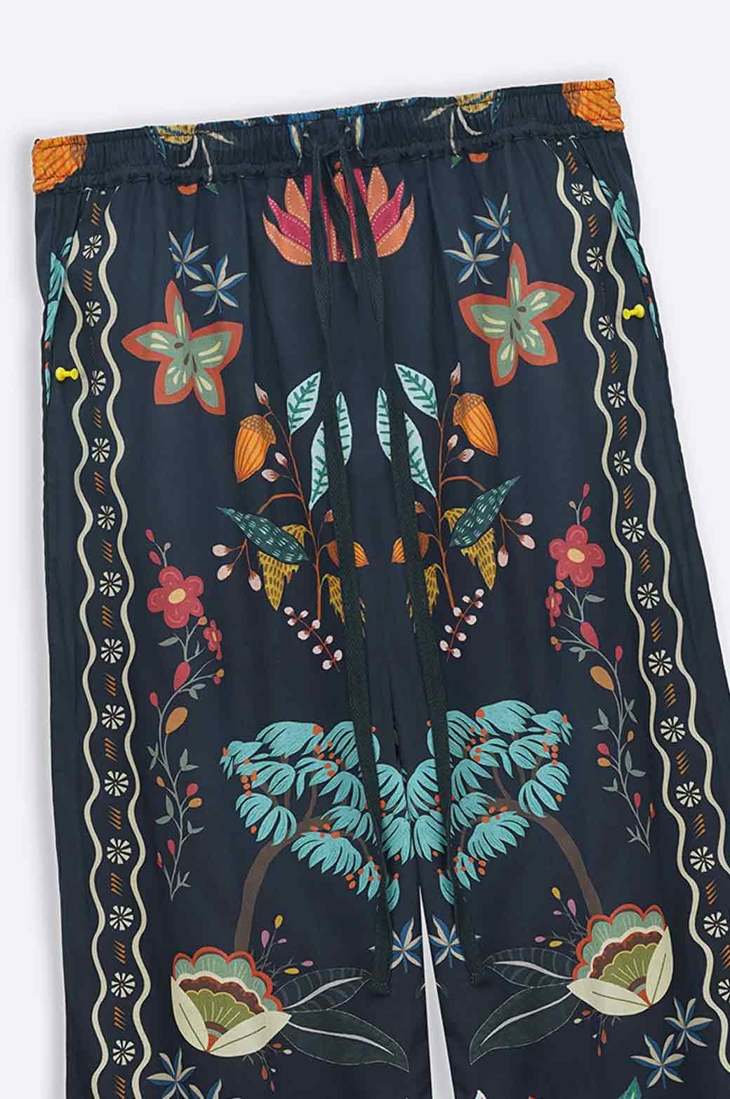 BLACK FOREST PRINTED CULOTTES - Image 6