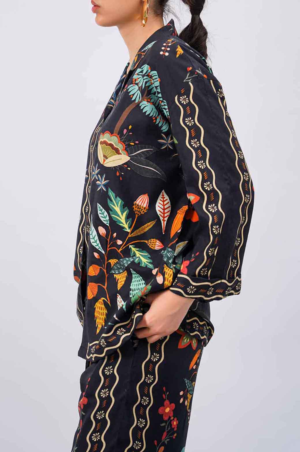 BLACK FOREST PRINTED SHIRT - Image 2