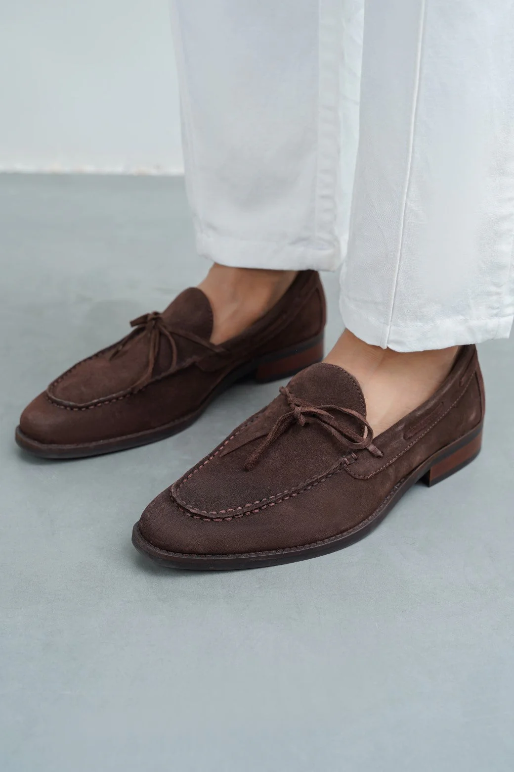 BOW LEATHER LOAFERS - Image 6