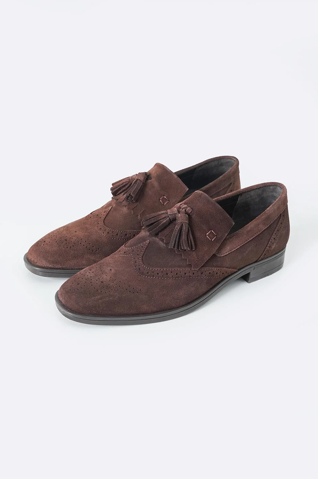 BROUGE LEATHER LOAFERS - Image 4