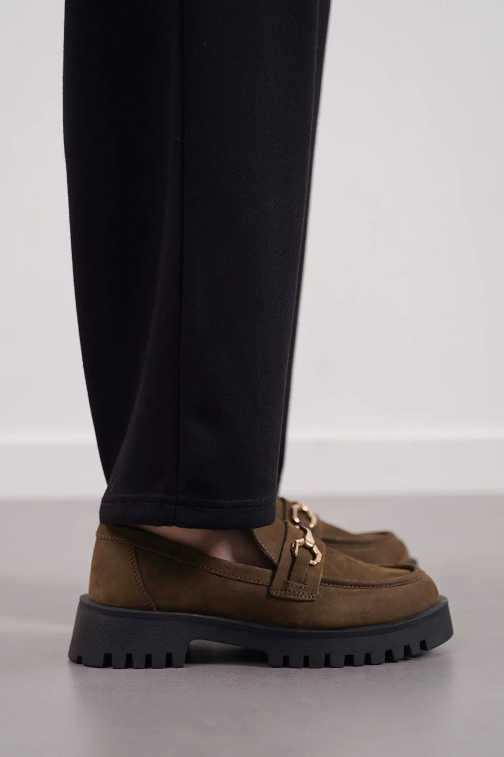 BUCKLED LEATHER LOAFERS - Image 4