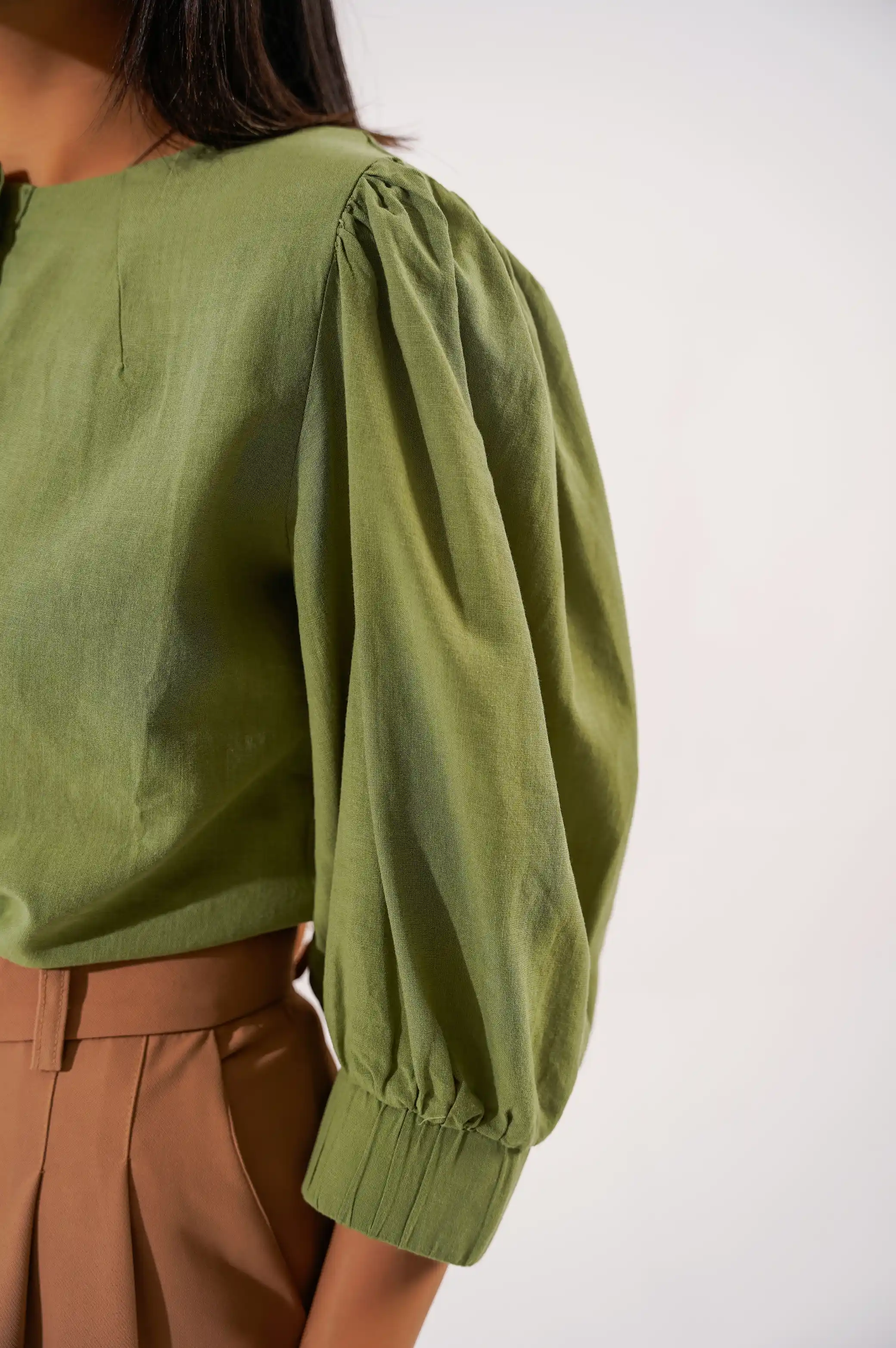 BUTTON DOWN BLOUSE - Image 3