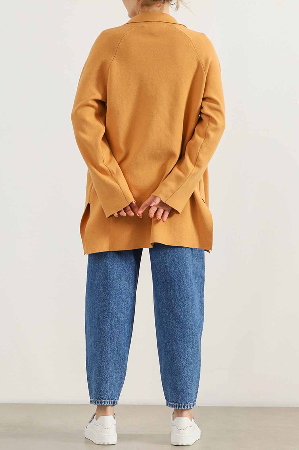 KNITTED SWEATER BLAZER - Image 6