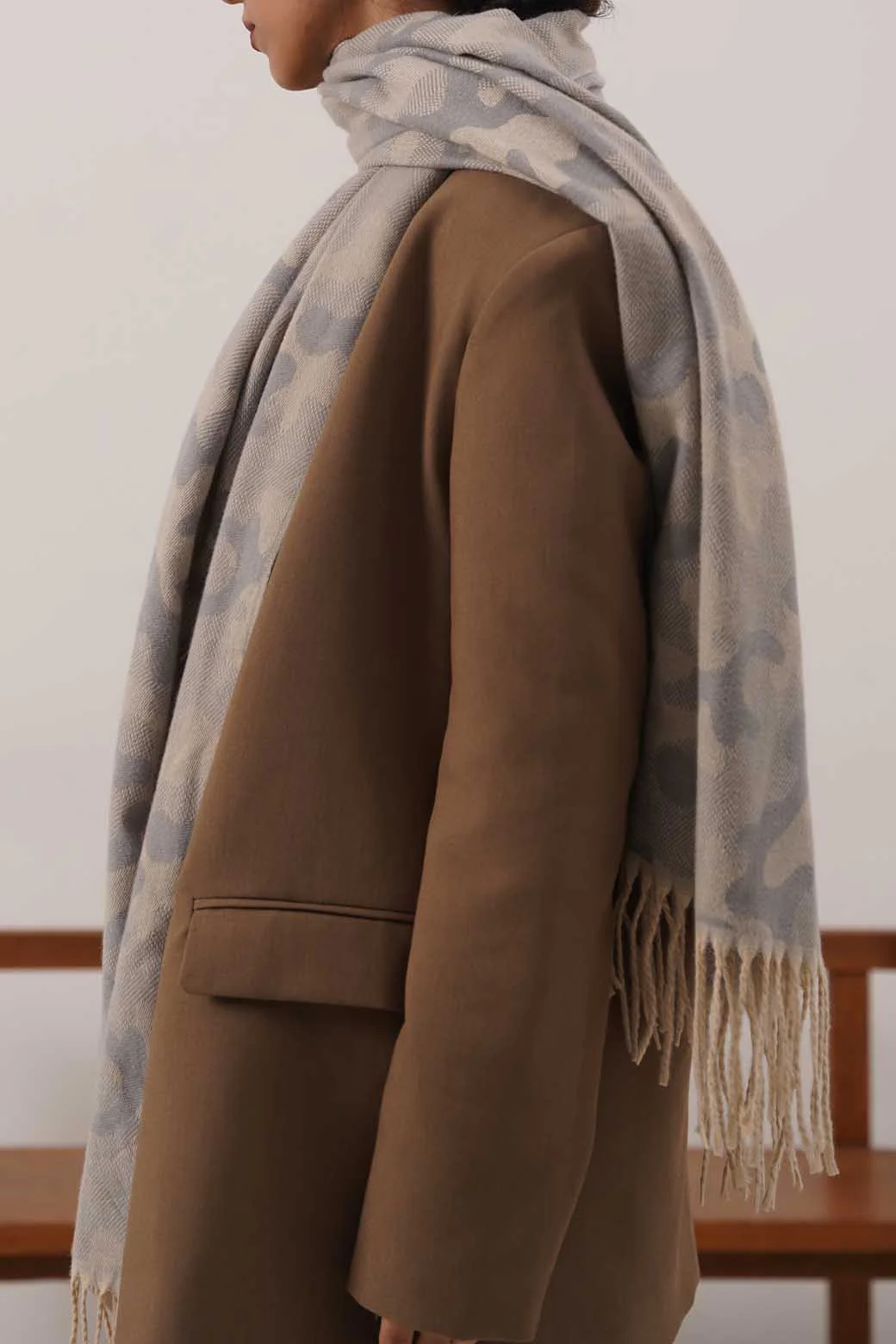 CAMOUFLAGE WINTER SCARF - Image 2