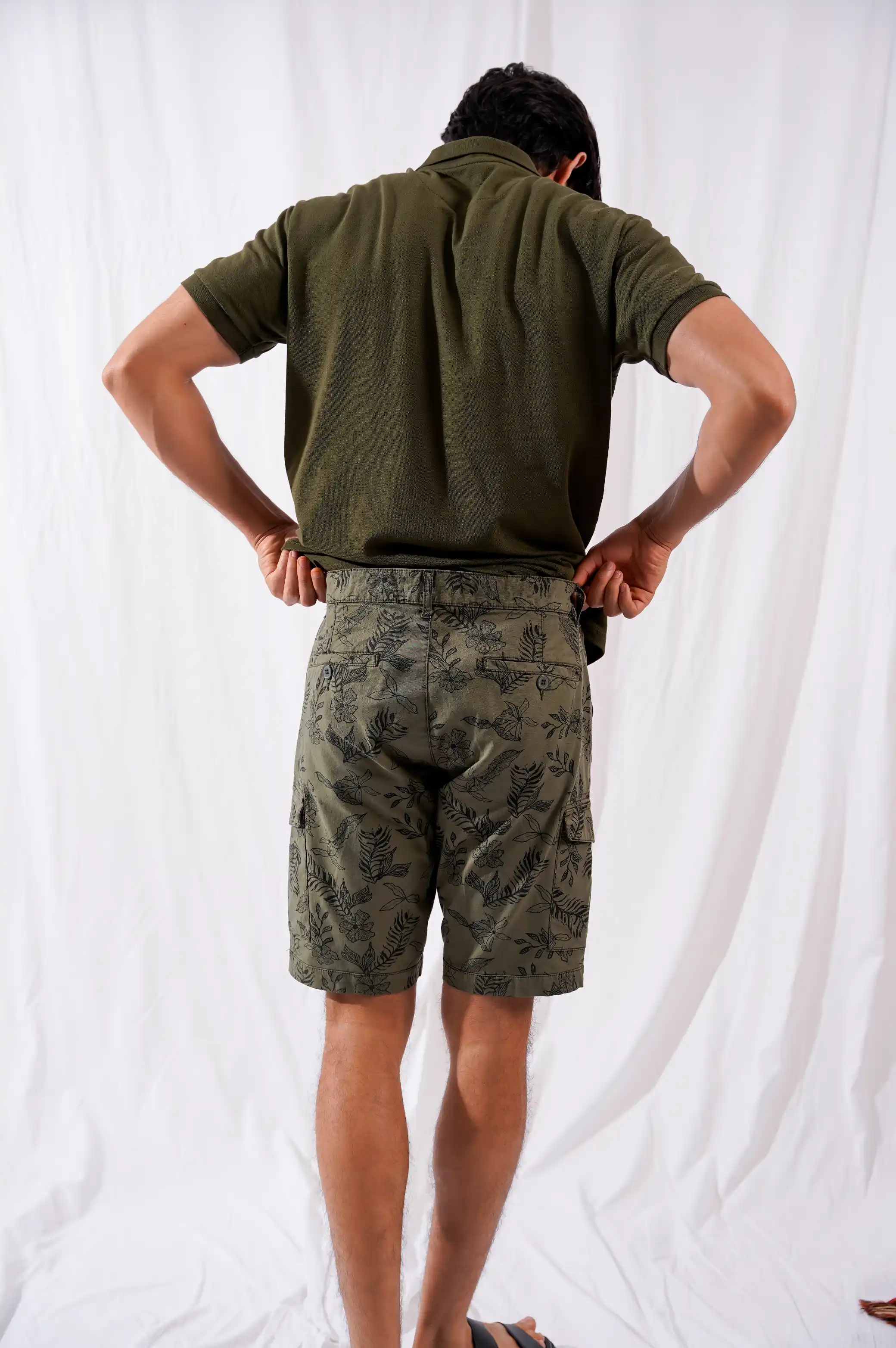 CARGO PRINTED SHORTS - Image 5