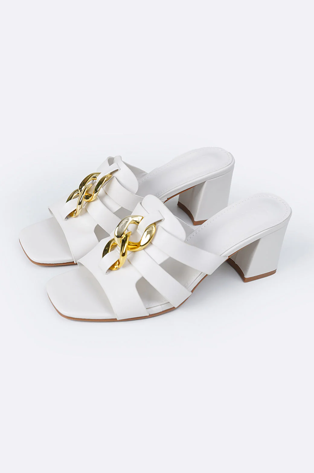 CHAIN BLOCK HEELS - Image 5