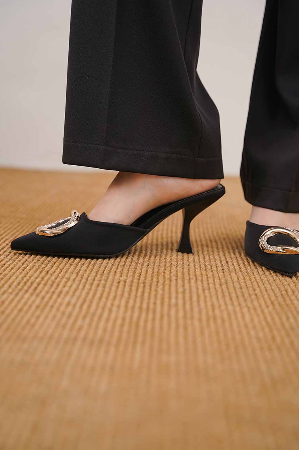 CHER SATIN HEEL - Image 2