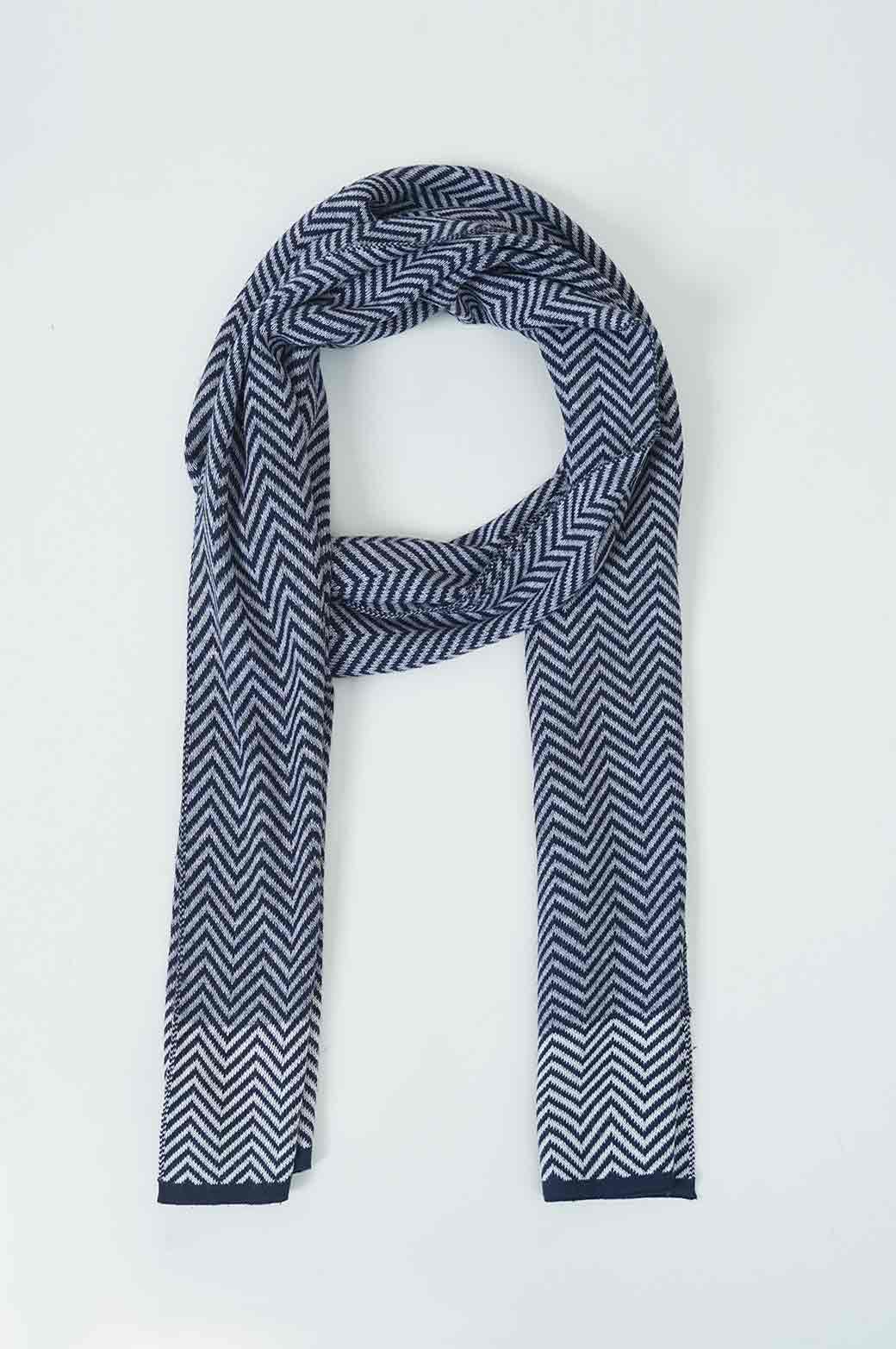 CHEVRON PRINT SCARF