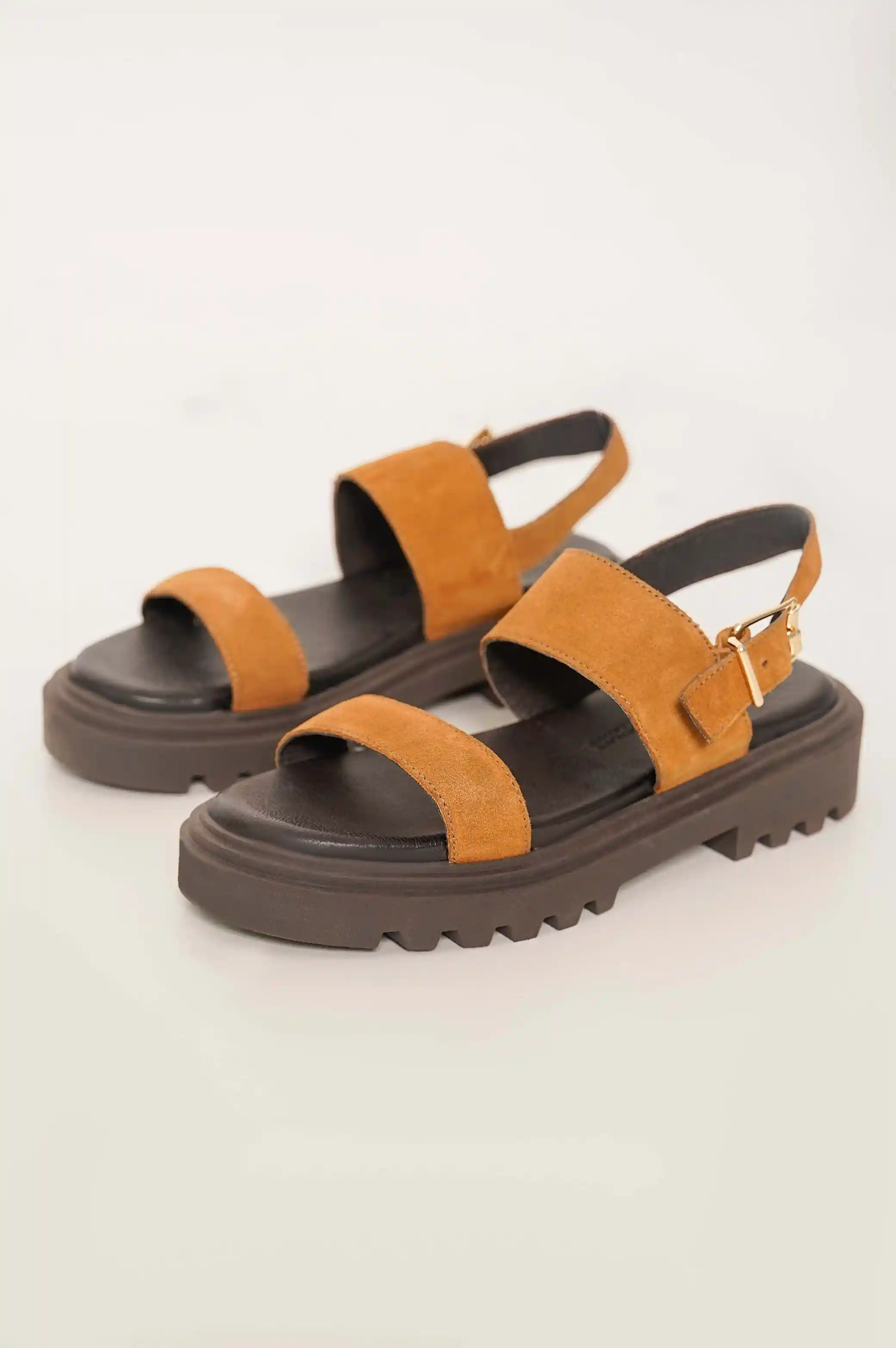 CHUNKY LEATHER SANDALS - Image 6
