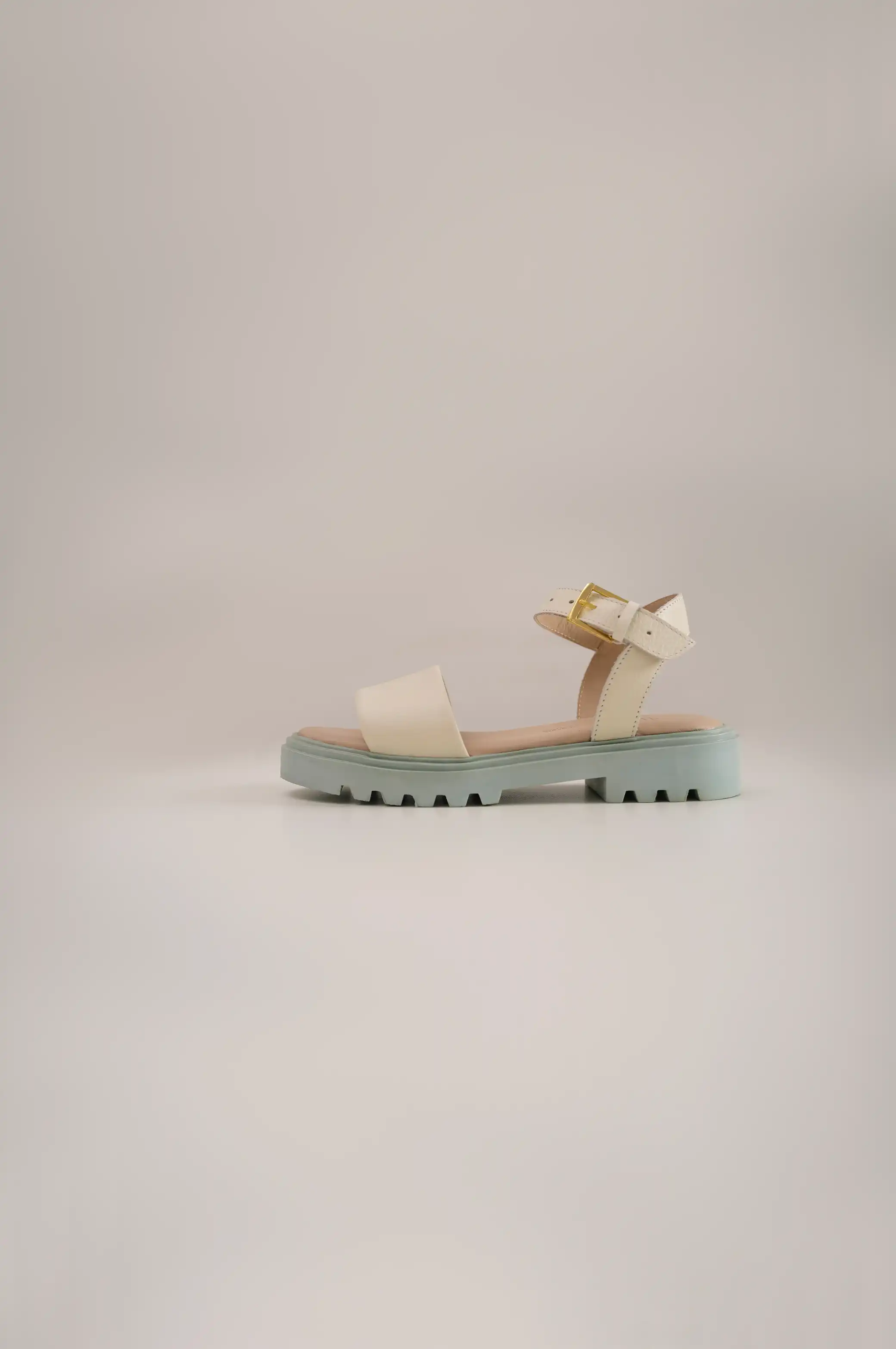 CHUNKY LEATHER SANDALS - Image 2