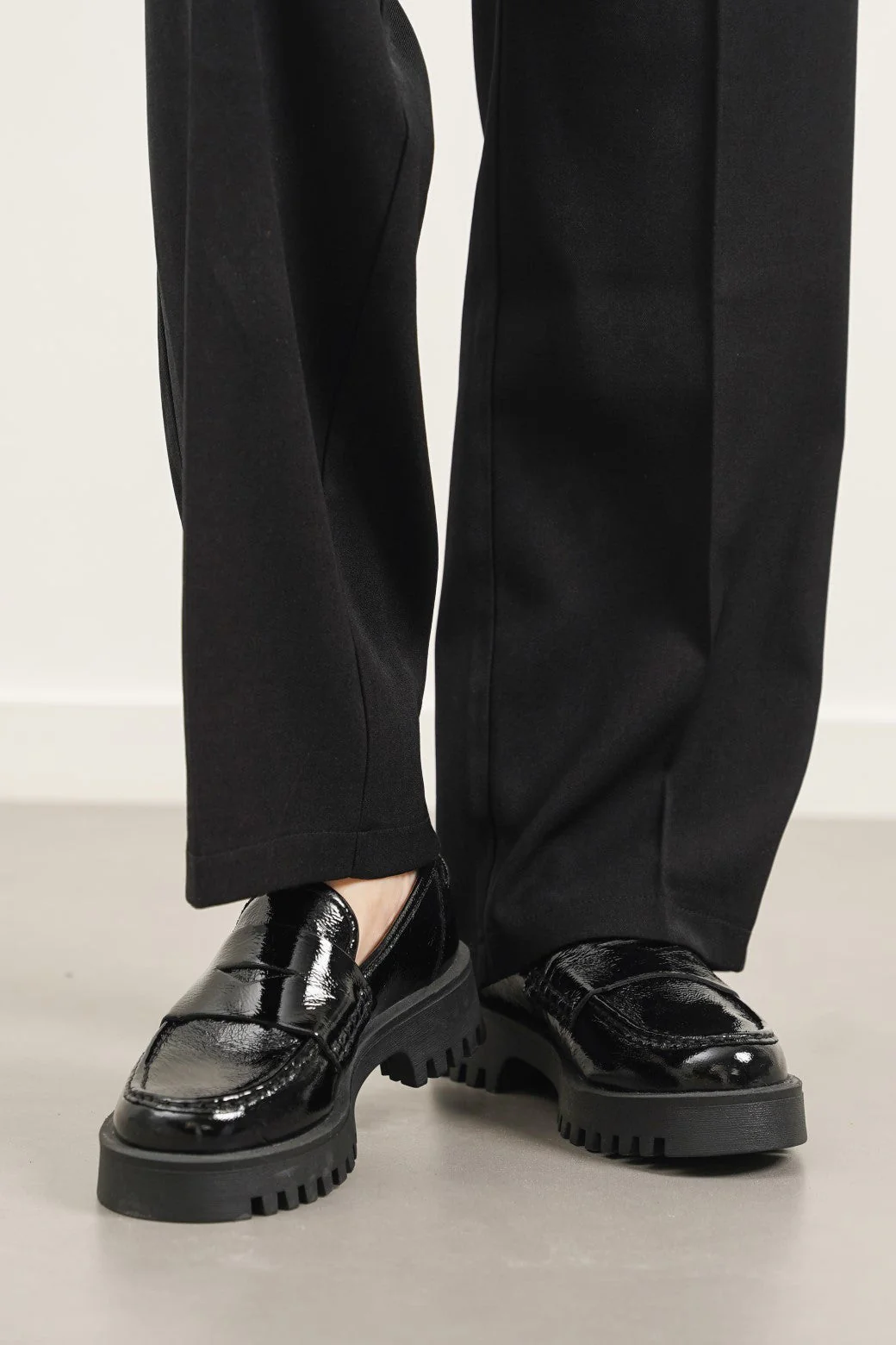 PATENT LEATHER LOAFERS - Image 4