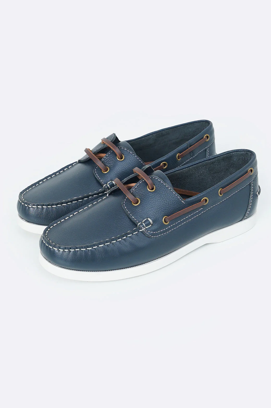 CLASSIC LEATHER BOAT SHOES - Image 3