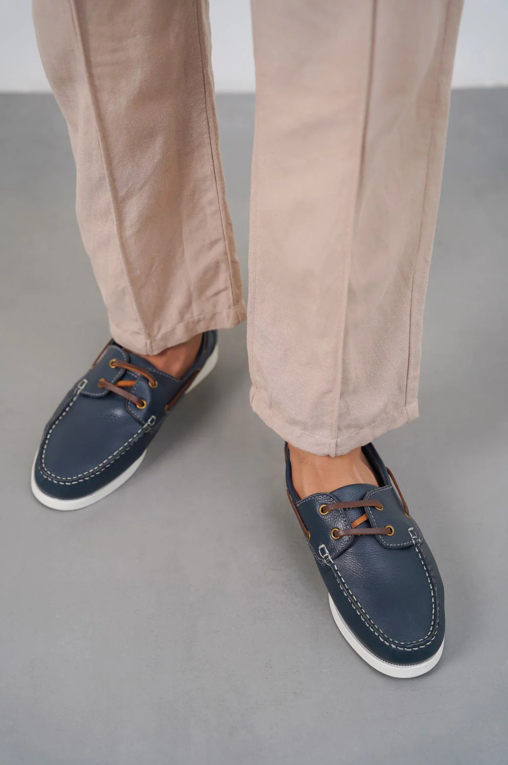 CLASSIC LEATHER BOAT SHOES - Image 5
