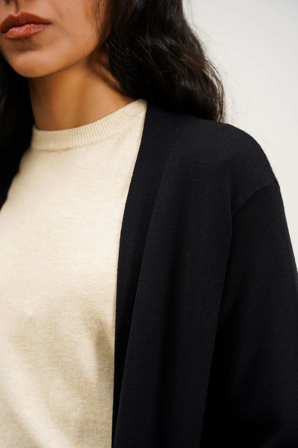 FINE KNIT CARDIGAN - Image 3