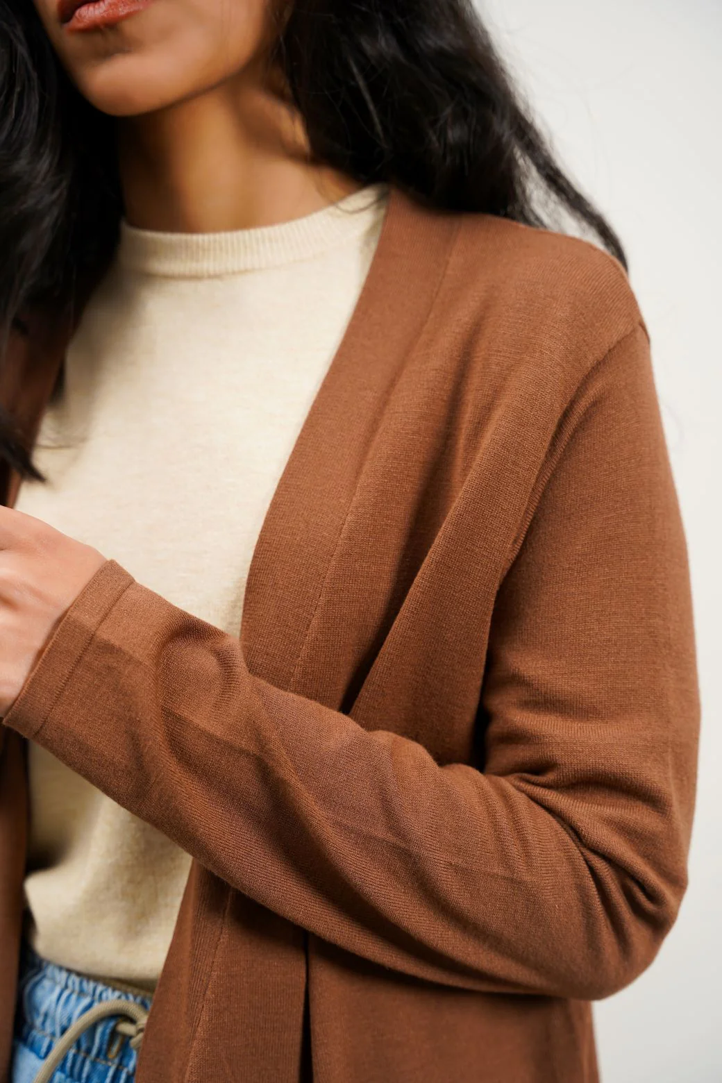 FINE KNIT CARDIGAN - Image 3