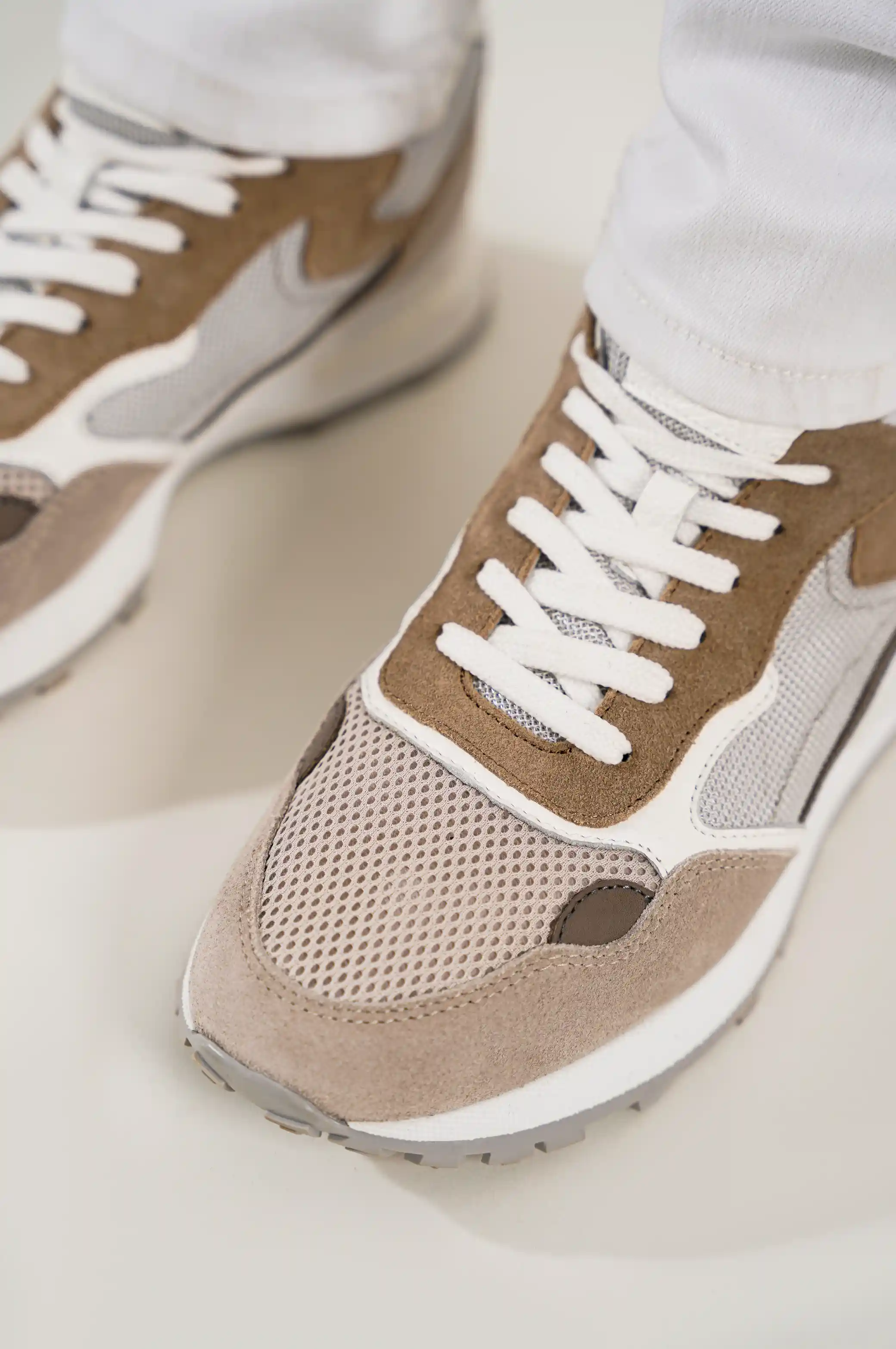 COLORBLOCK LEATHER SNEAKERS - Image 2
