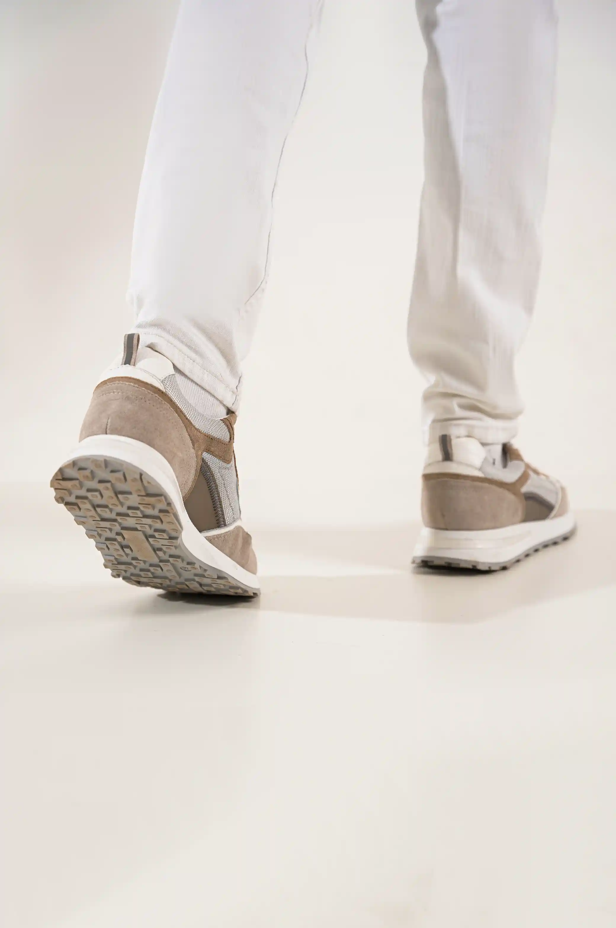 COLORBLOCK LEATHER SNEAKERS - Image 3